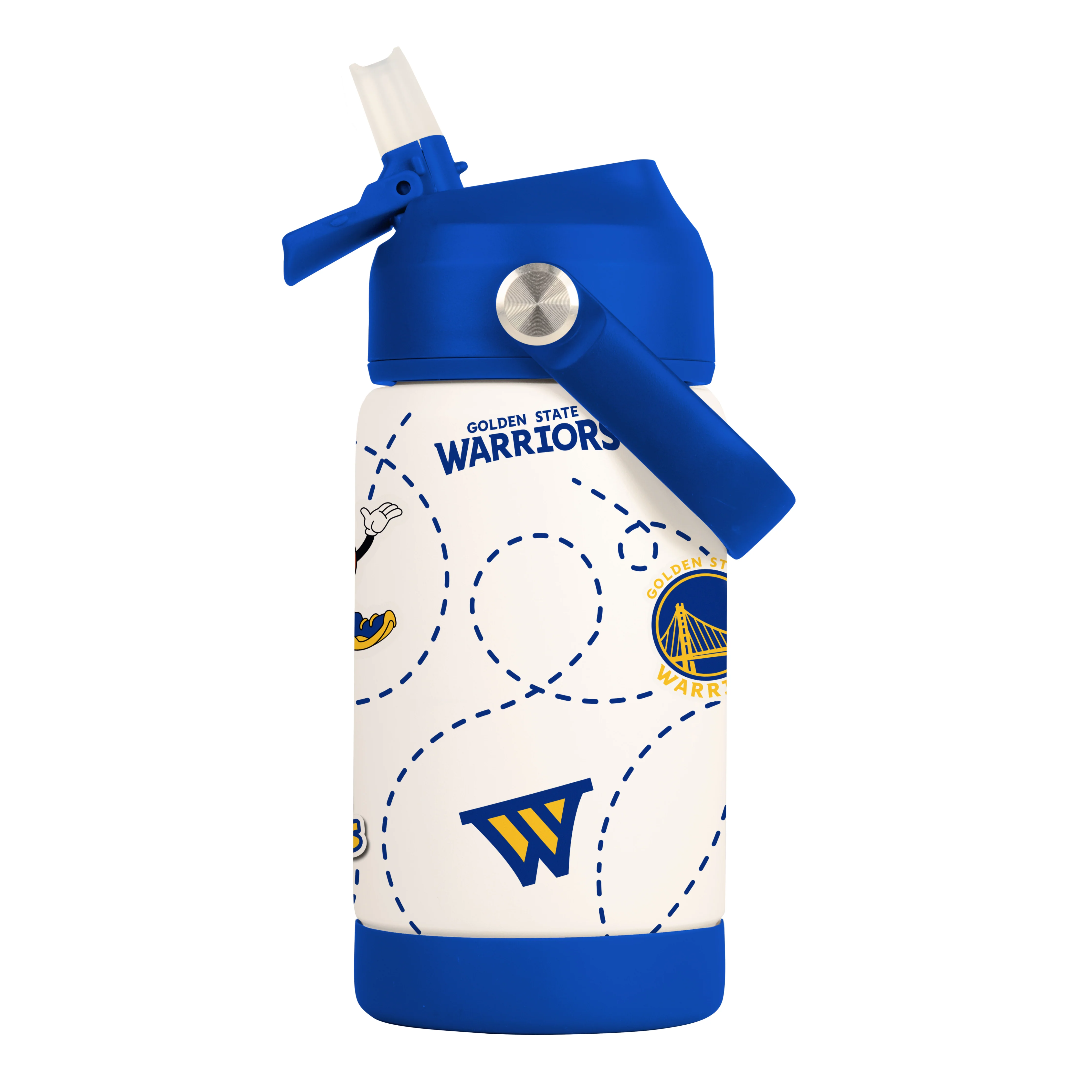 Golden State Warriors 12oz Mascot SS Kids Bottle - Image 2