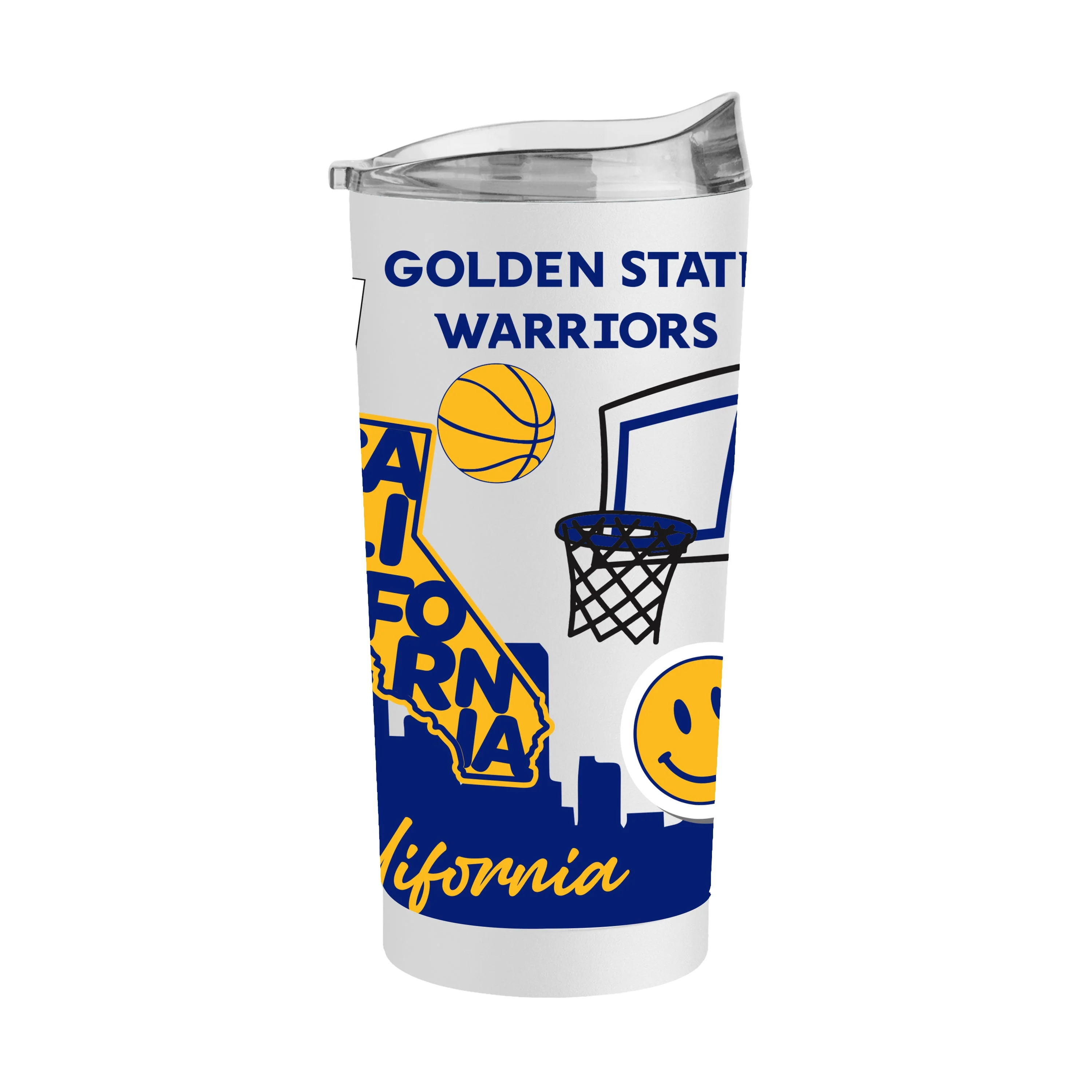 Golden State Warriors 20oz Native Powder Coat Tumbler - Image 2