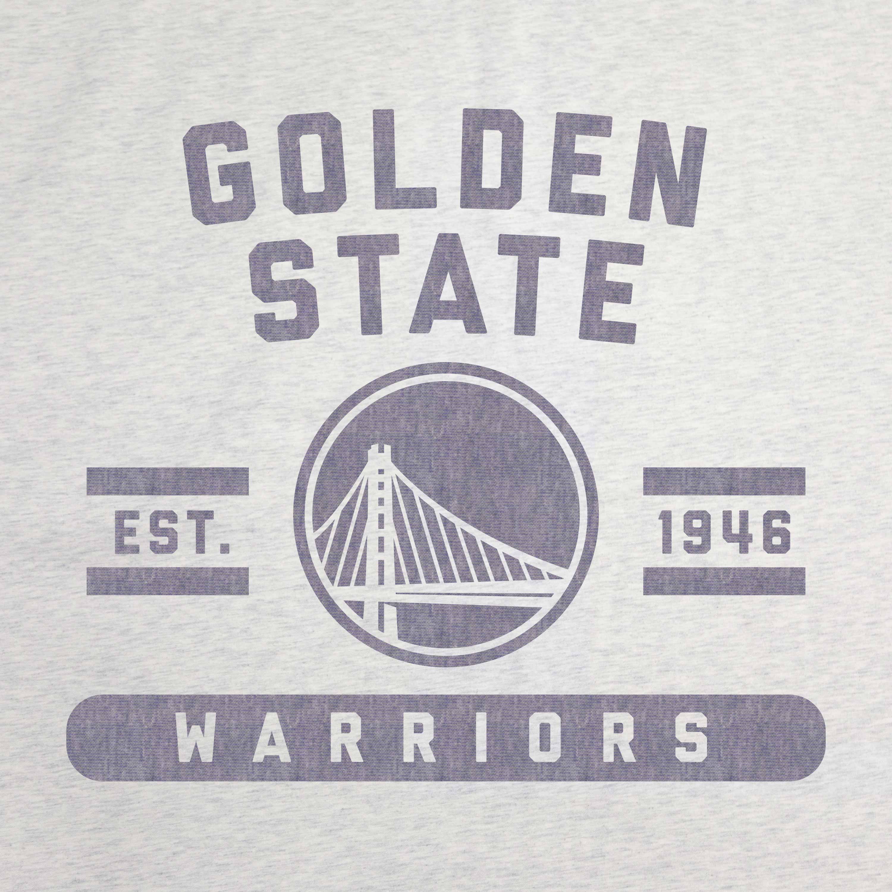 Golden State Warriors Oatmeal Sweatshirt Blanket - Image 2