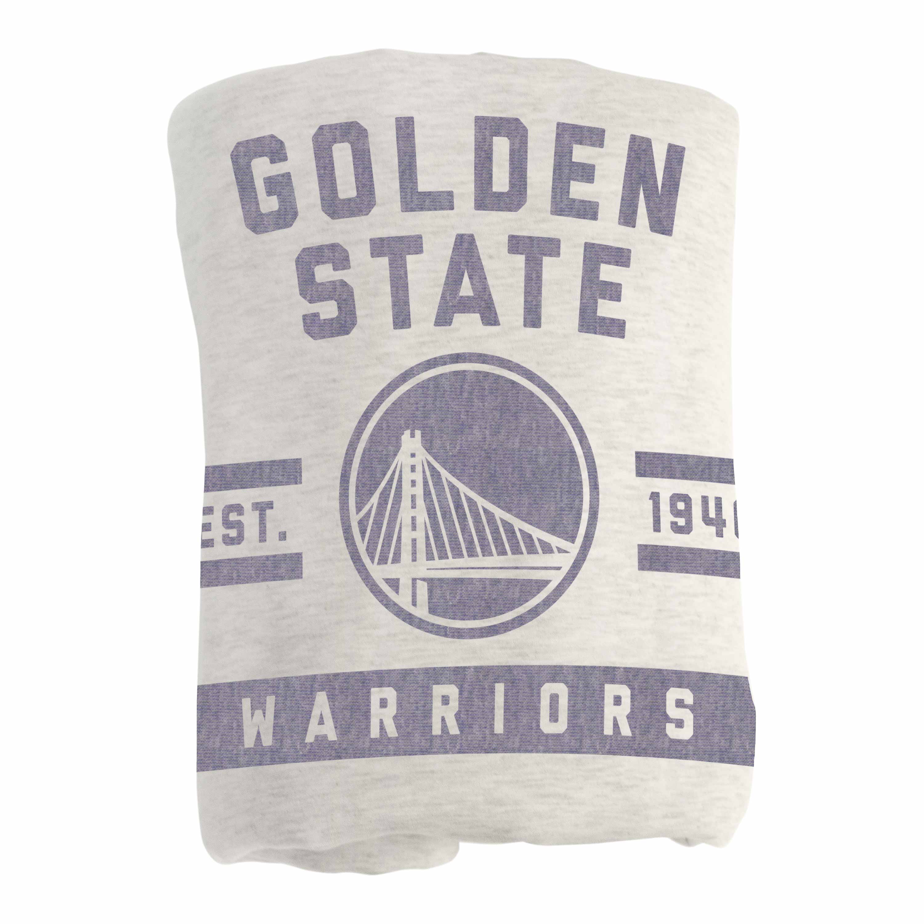 Golden State Warriors Oatmeal Sweatshirt Blanket - Image 3