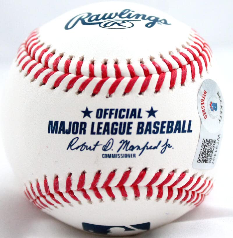 Goose Gossage Autographed Rawlings OML Baseball w/HOF 2008-Beckett W Hologram Blue - Image 4