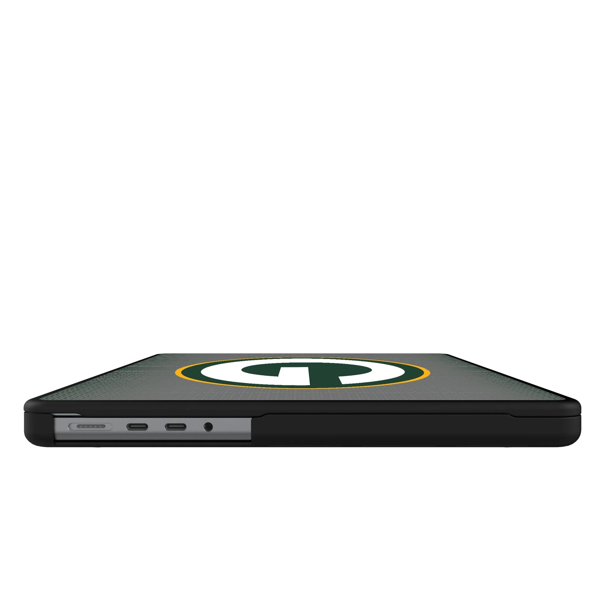 Green Bay Packers Linen Laptop Case for Apple MacBook - Image 6