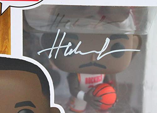 Hakeem Olajuwon Autographed Houston Rockets Funko Pop Figurine 106- JSA W White - Image 5