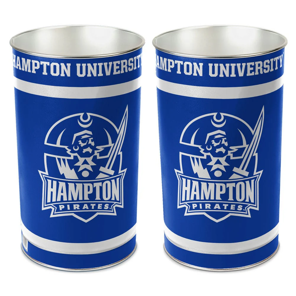 Hampton Pirates Wastebasket - tapered 15"H