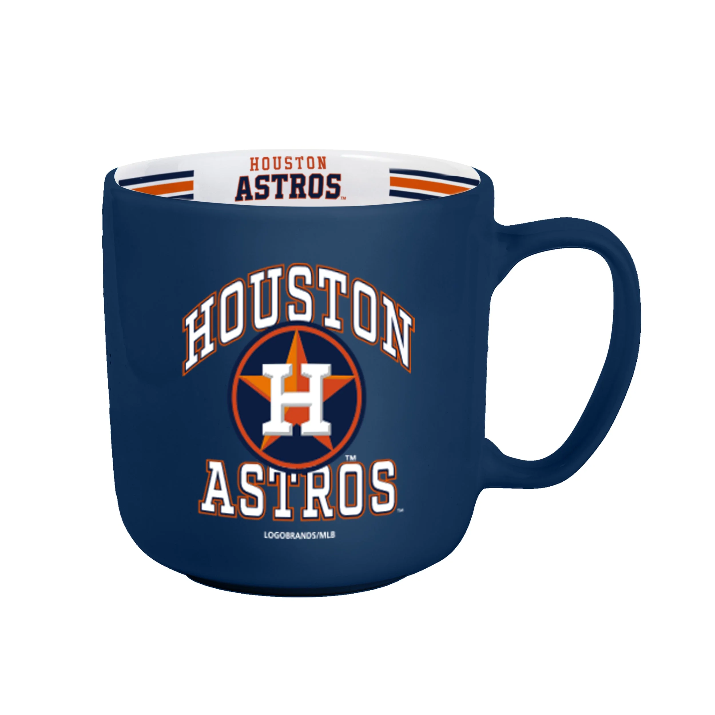 Houston Astros 15oz Stripe Mug - Image 2