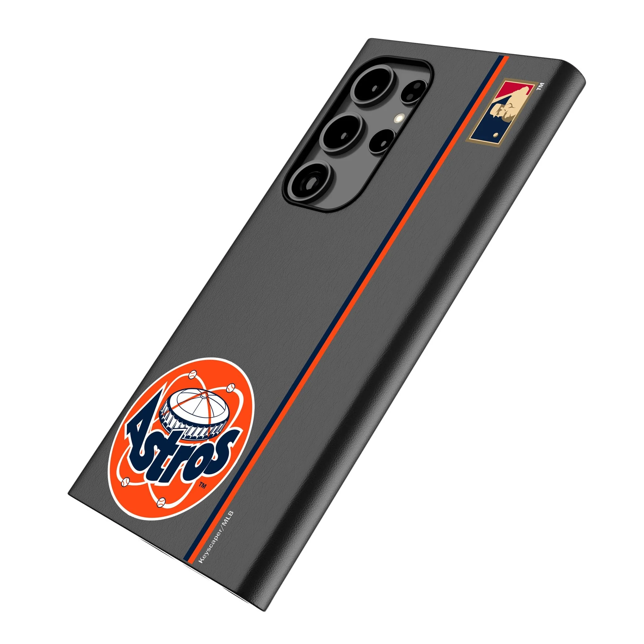 Houston Astros 1977-1993 - Cooperstown Collection Sidebar MagSafe Compatible Phone Case for Samsung Galaxy - Image 2