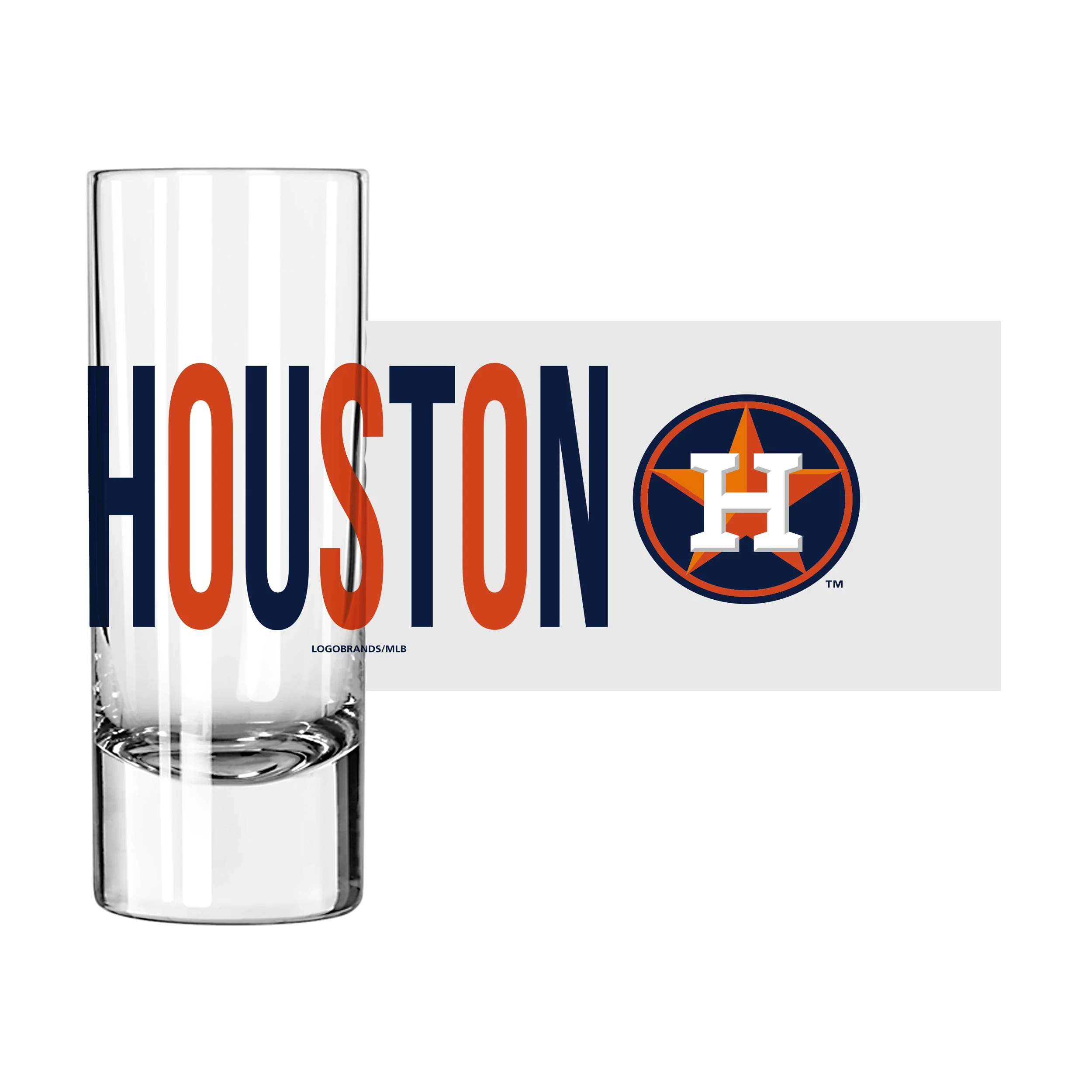 Houston Astros 2.5oz Overtime Shooter Glass - Image 2
