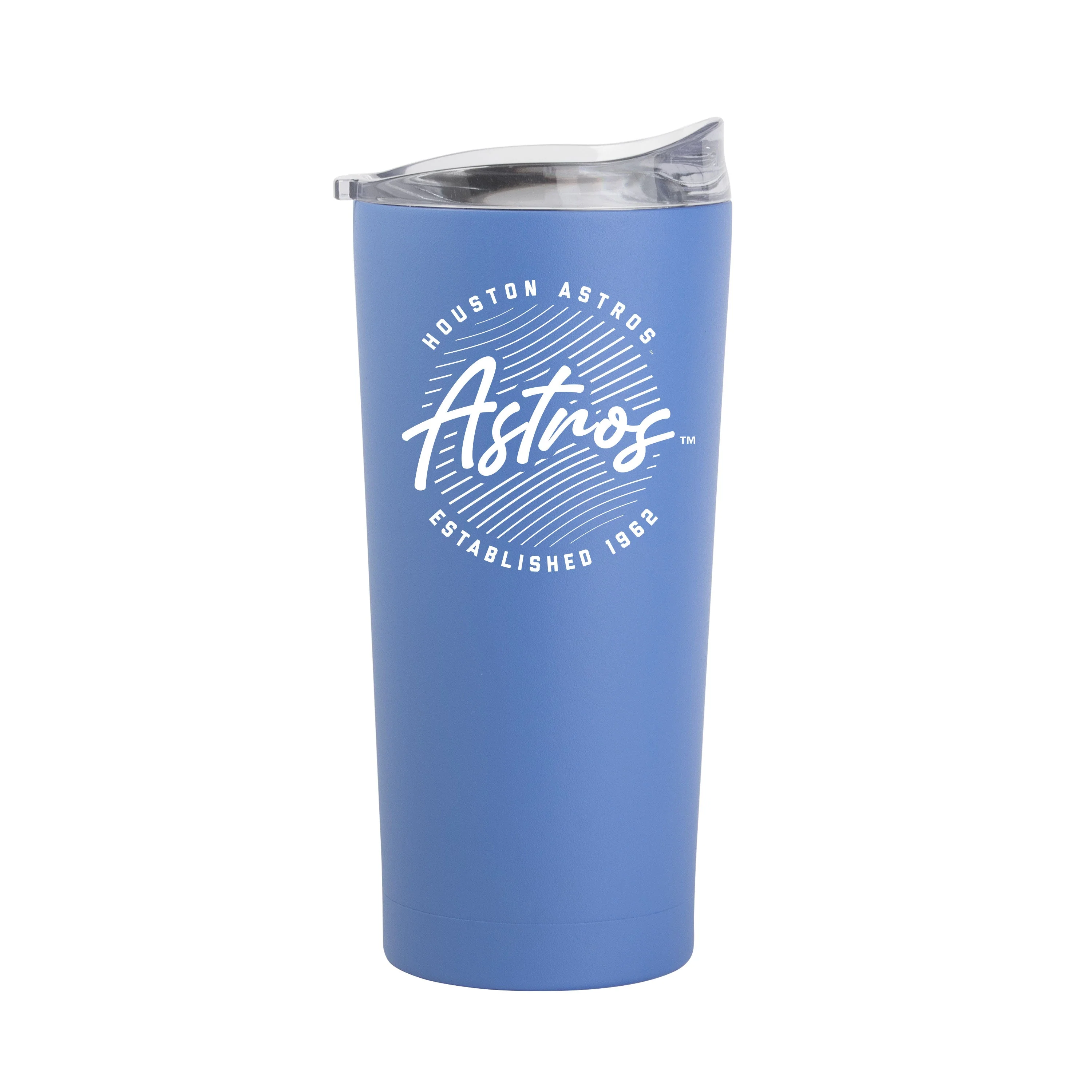 Houston Astros 20oz Retro Script Arctic Powder Coat Tumbler - Image 2