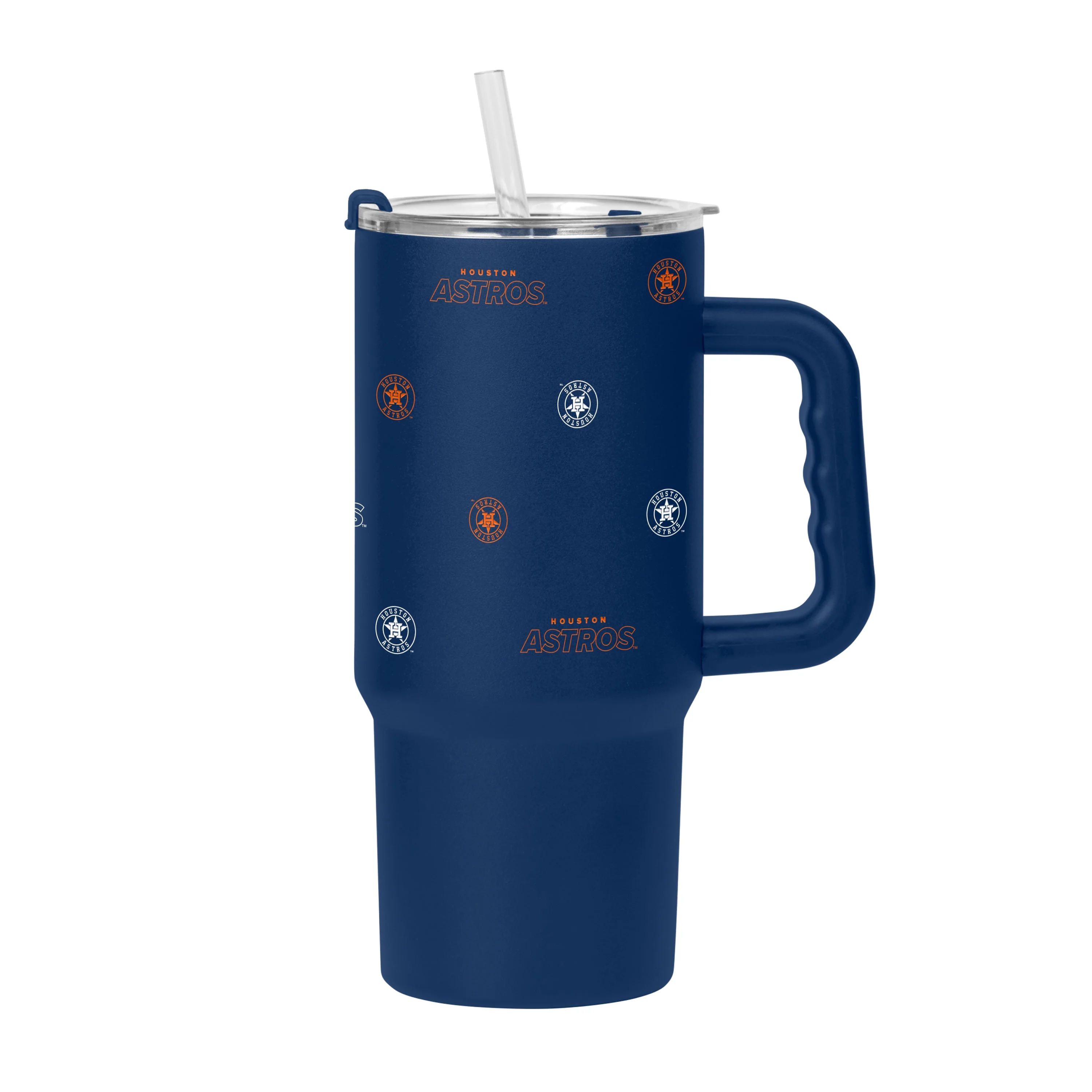 Houston Astros 24oz Step And Repeat Tumbler w/Handle - Image 2