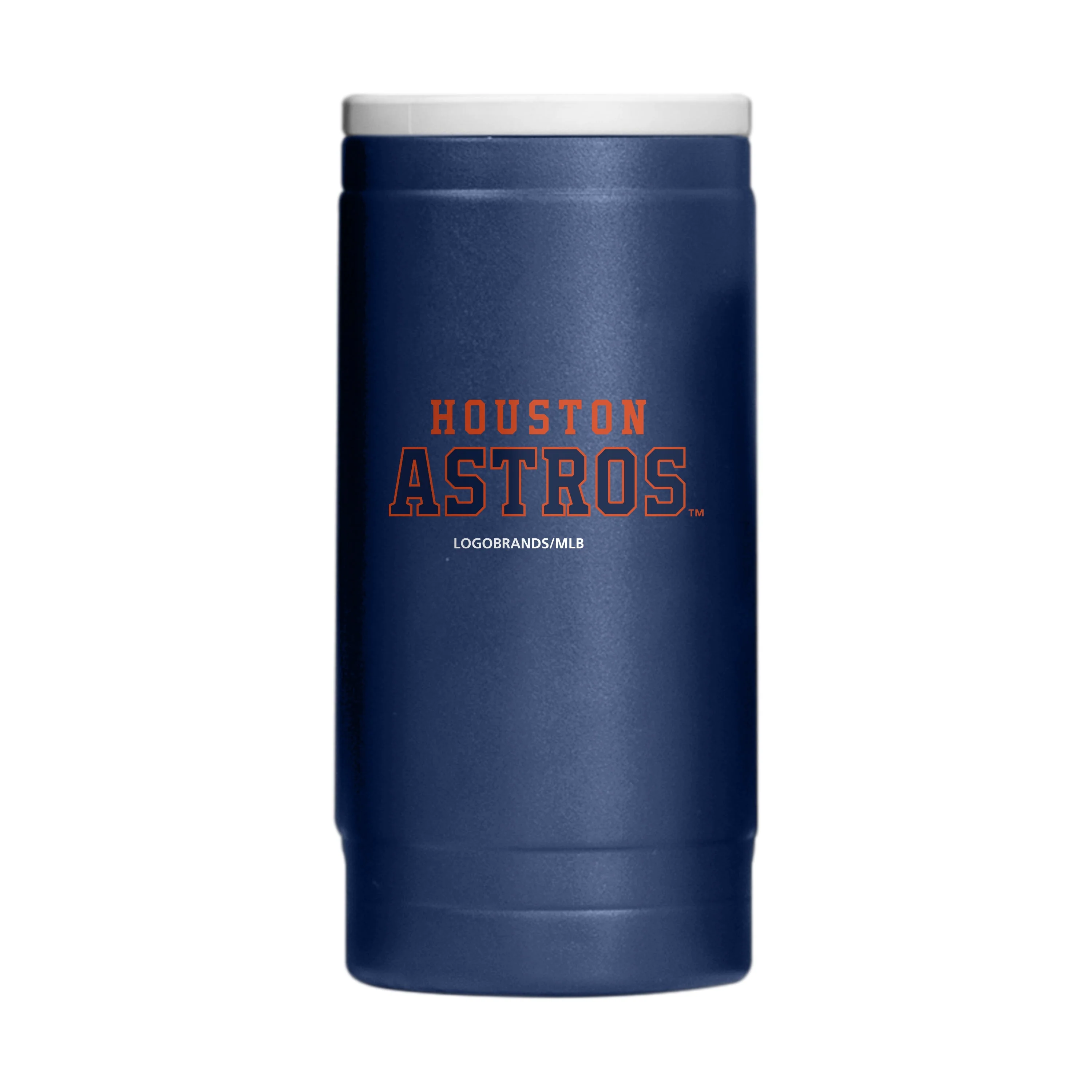 Houston Astros Flipside Powder Coat Slim Can Coolie - Image 2