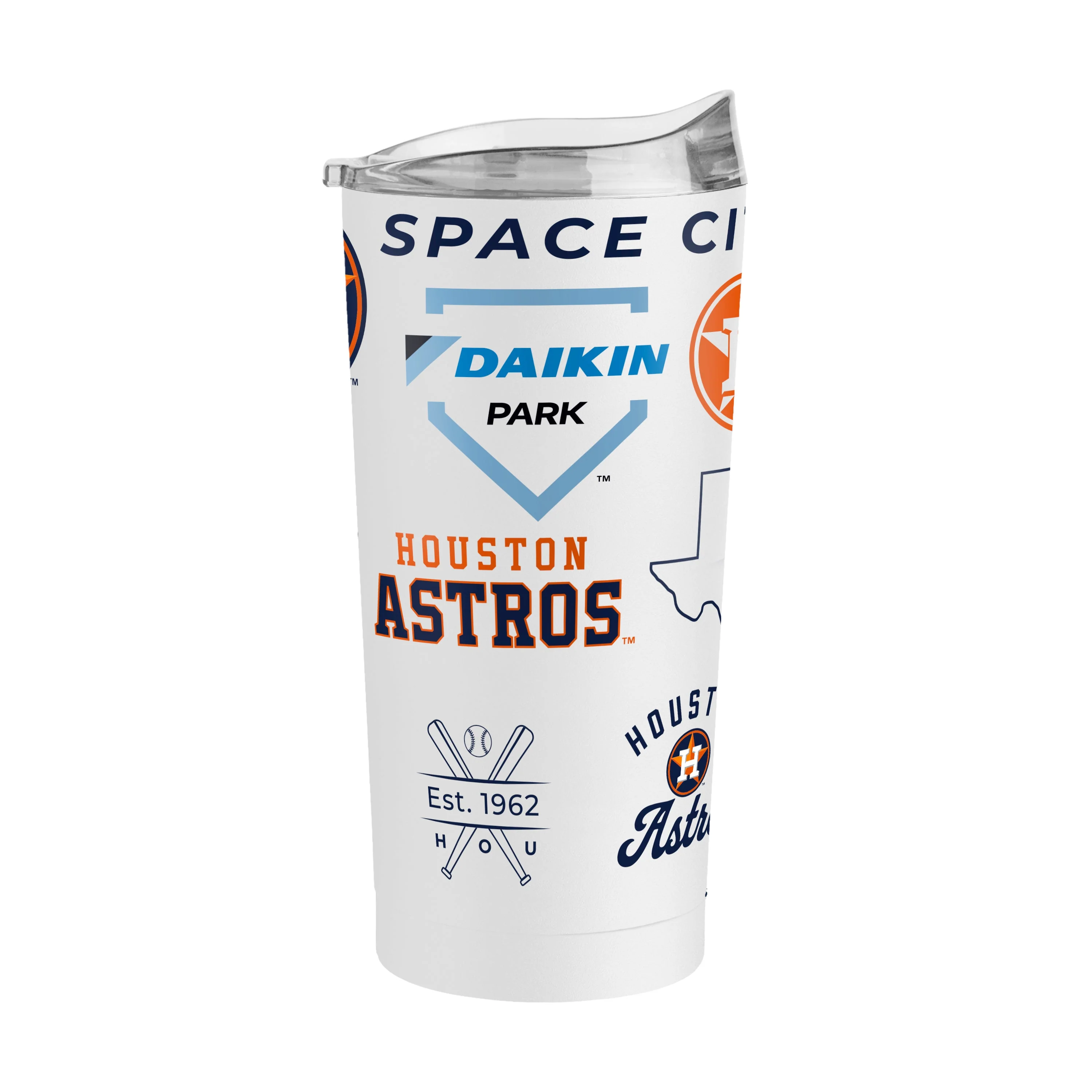 Houston Astros Heritage 20oz Powder Coat Tumbler - Image 2