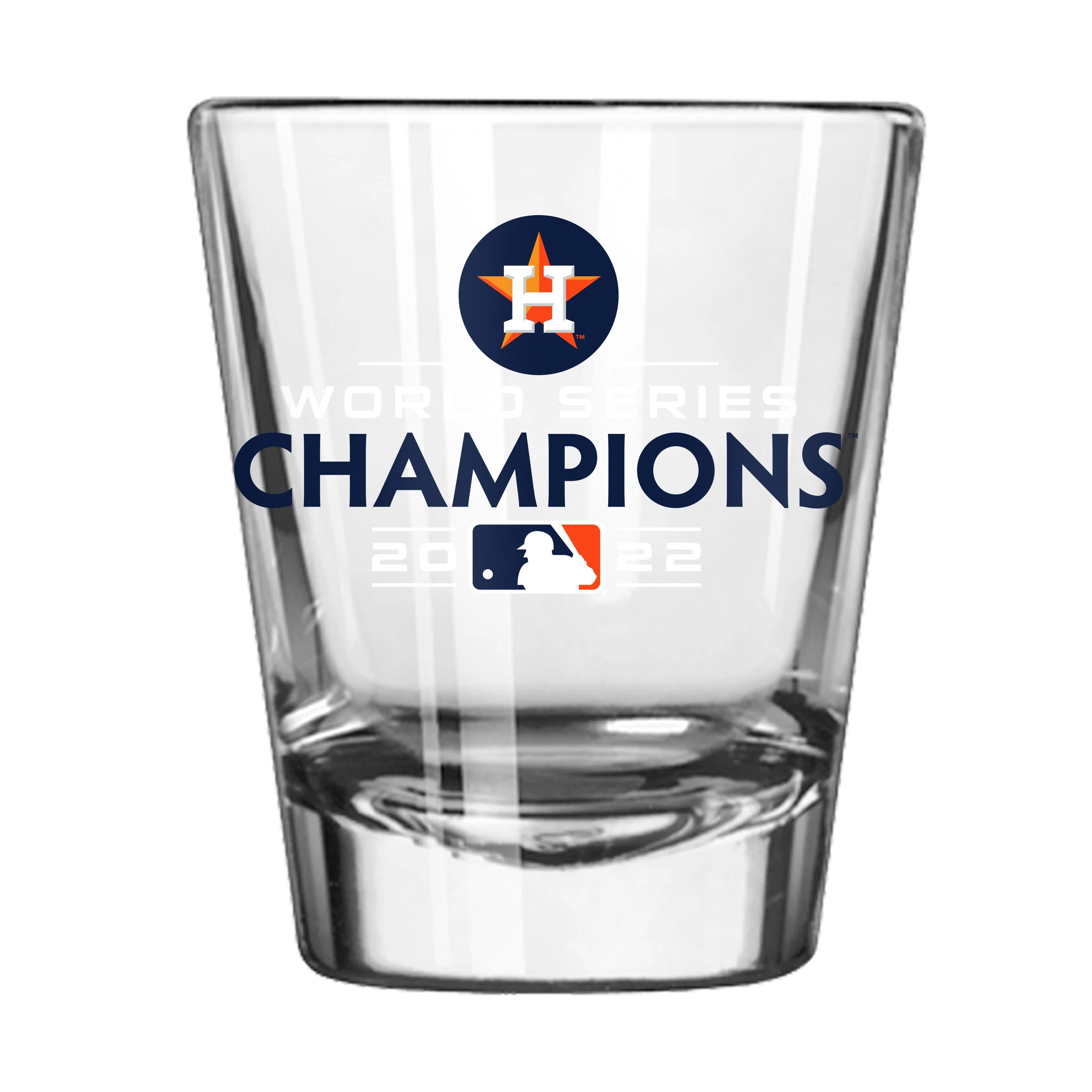 Houston Astros World Series Champs 2oz Shot Glass - Image 2
