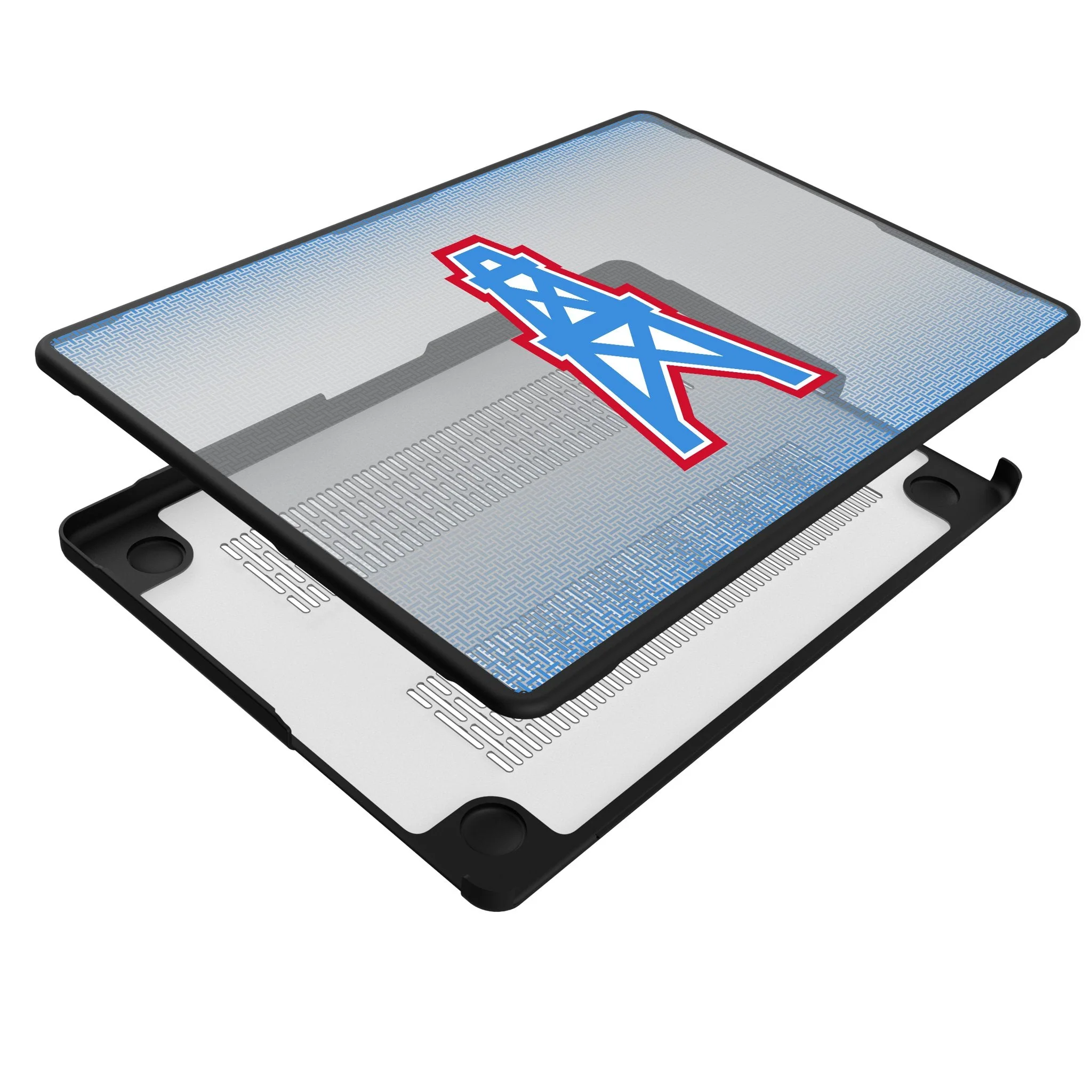 Houston Oilers Historic Collection Linen Laptop Case for Apple MacBook - Image 4