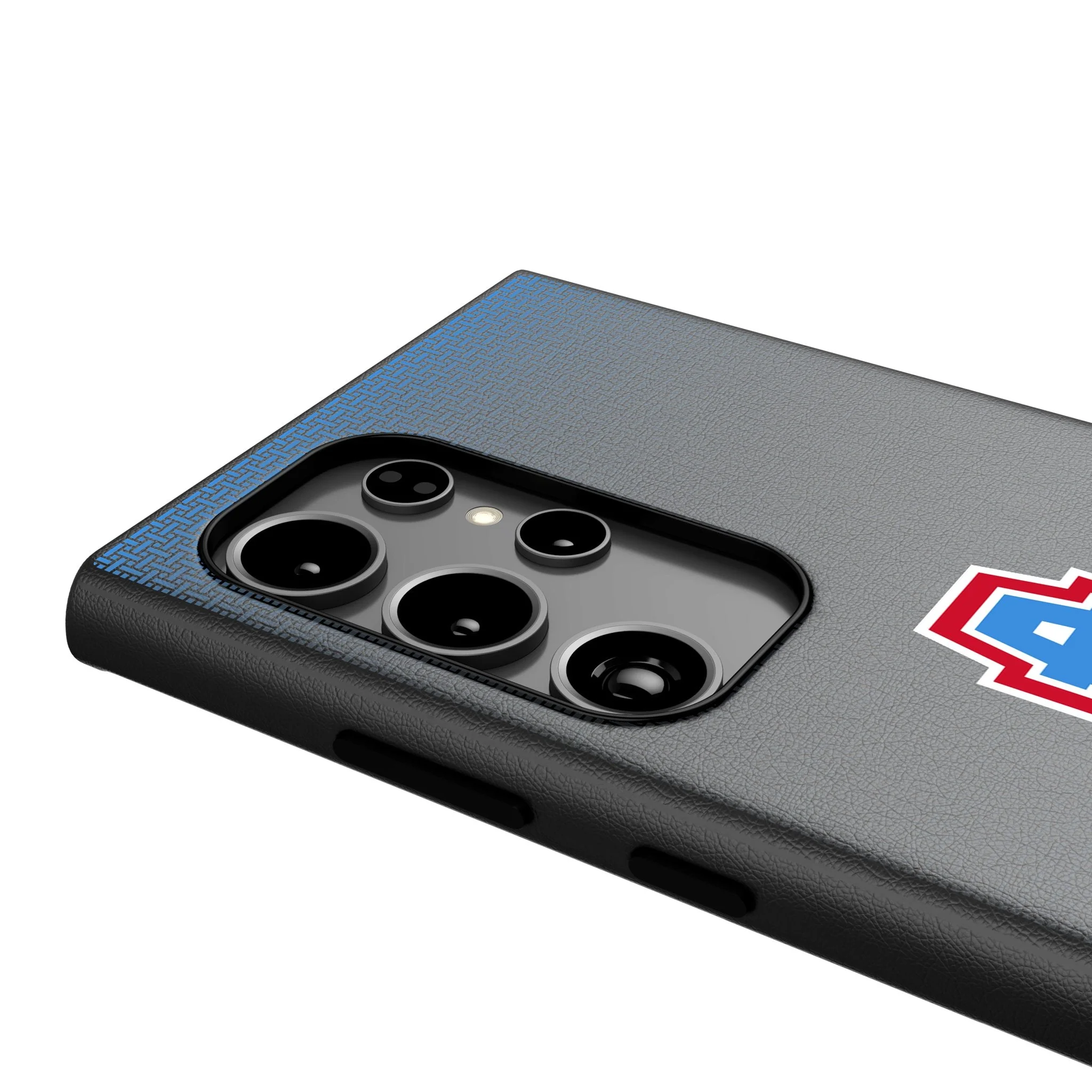 Houston Oilers Historic Collection Linen MagSafe Compatible Phone Case for Samsung Galaxy - Image 4