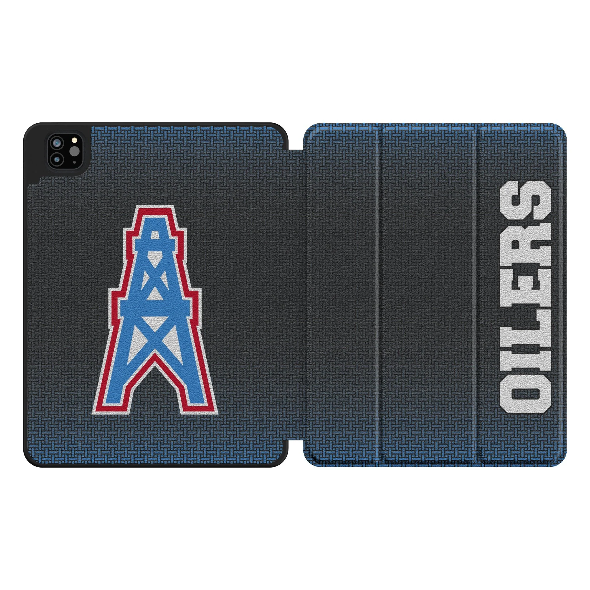 Houston Oilers Historic Collection Linen Tablet Case for Apple iPad