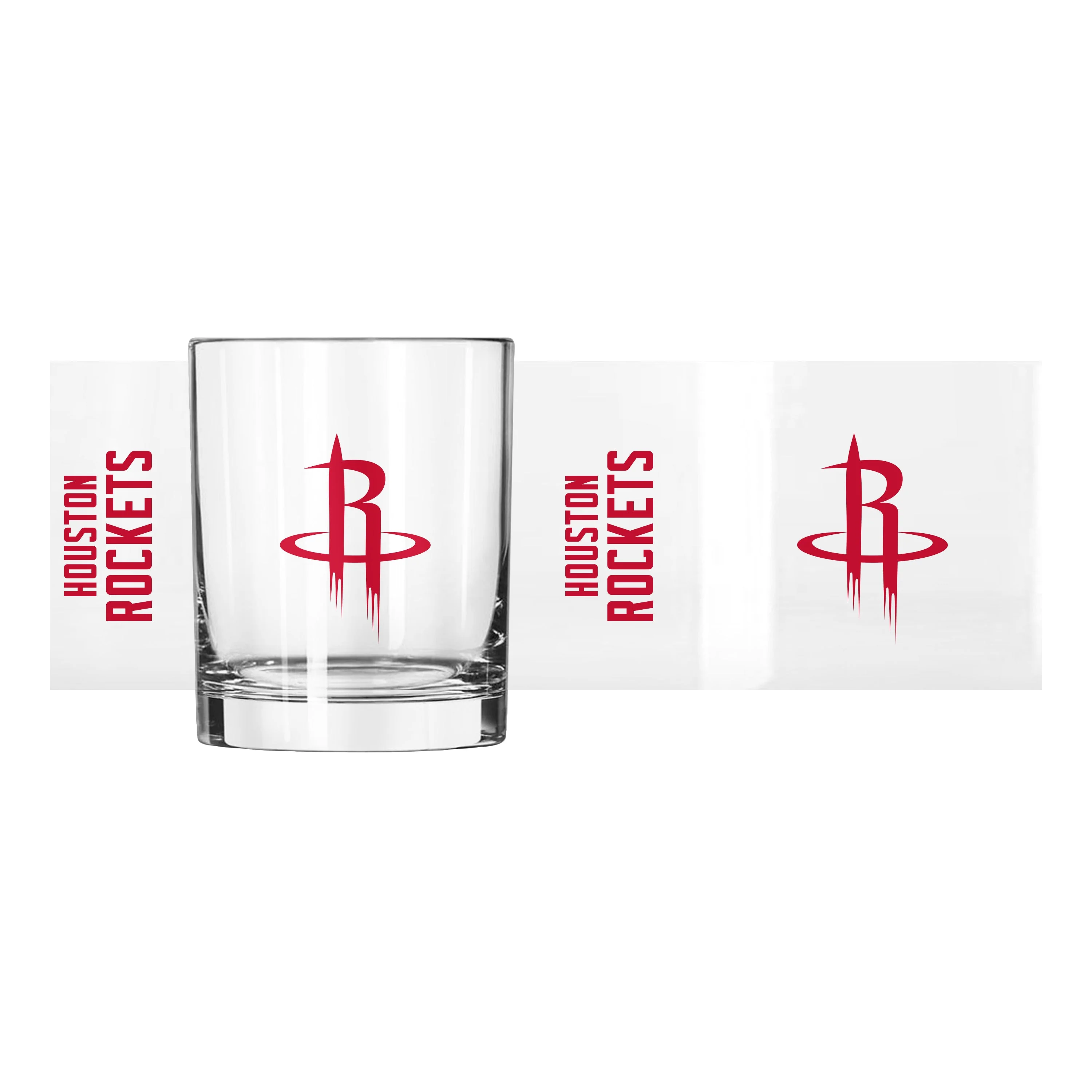 Houston Rockets 14oz Gameday Rocks Glass - Image 2