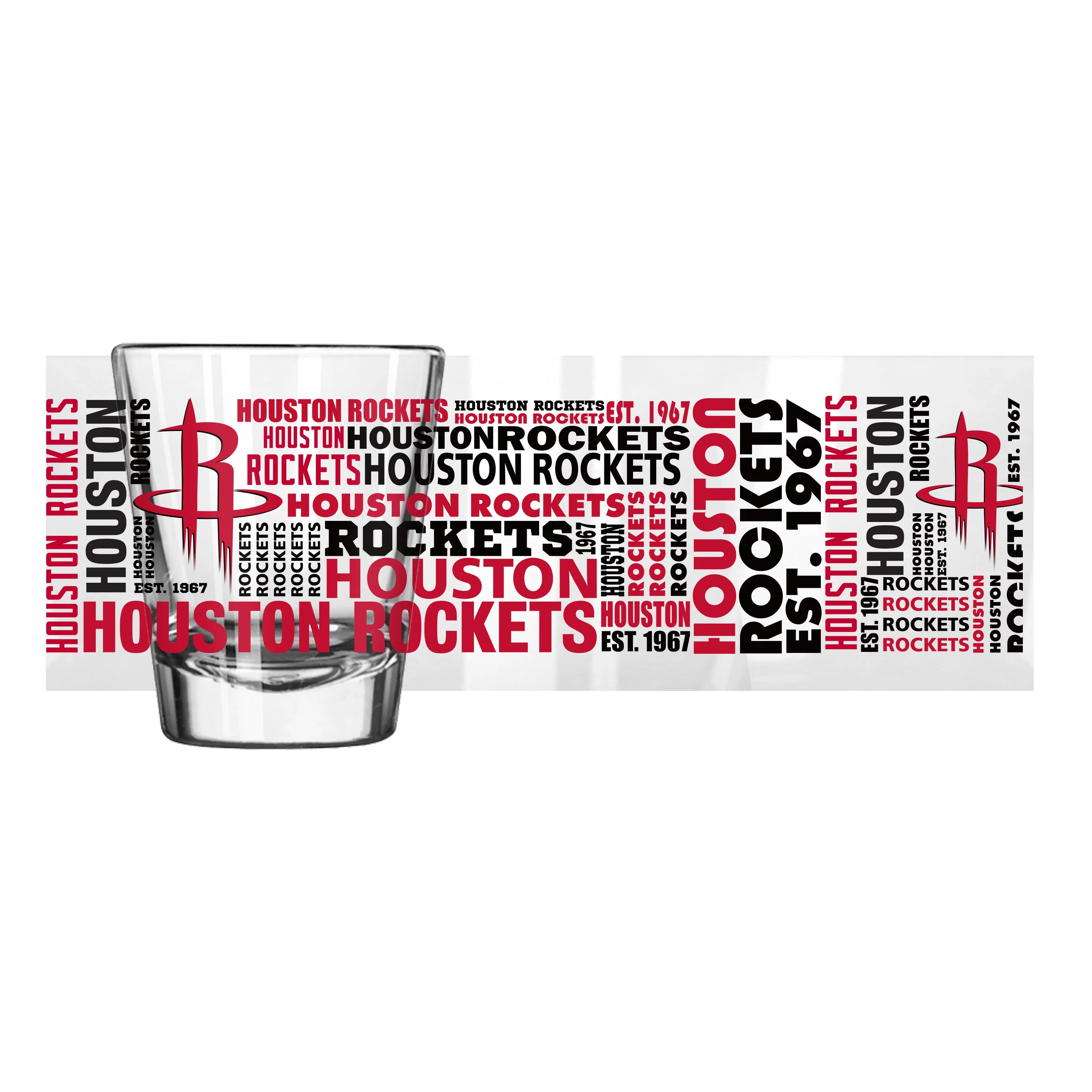 Houston Rockets 2oz Spirit Shot Glass - Image 2