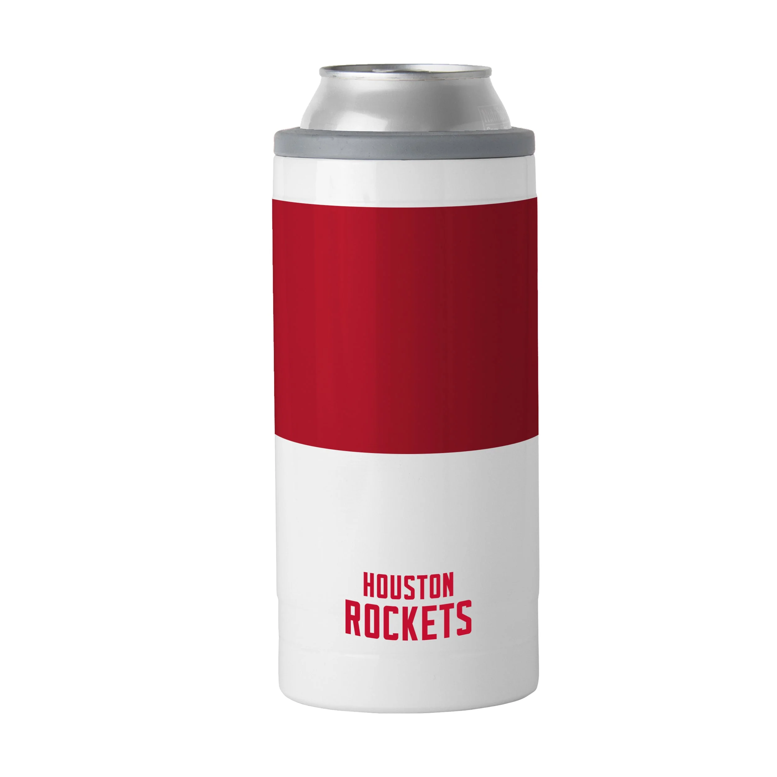 Houston Rockets Colorblock 12oz Slim Can Coolie - Image 2