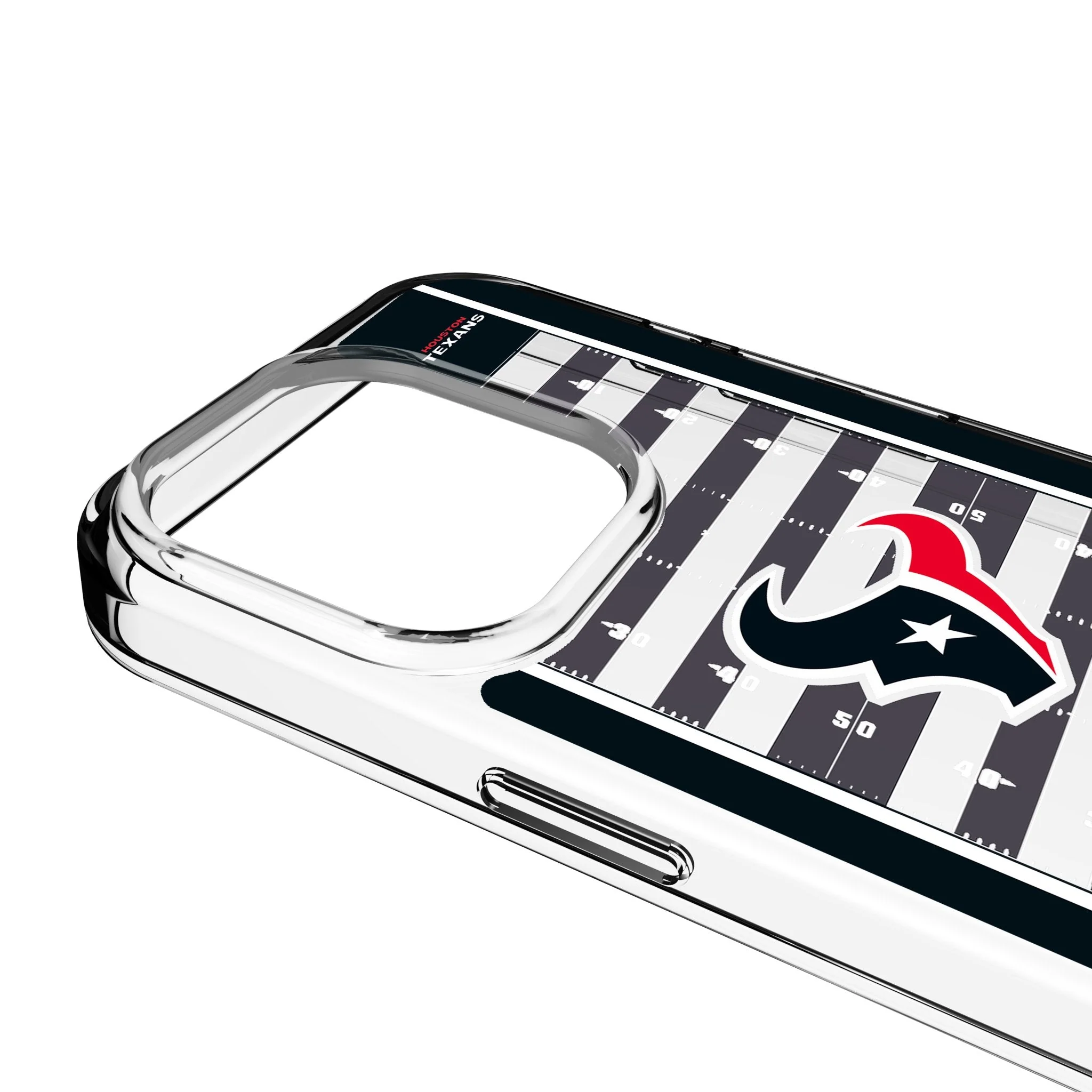 Houston Texans Field Clear Phone Case for Apple iPhone - Image 3