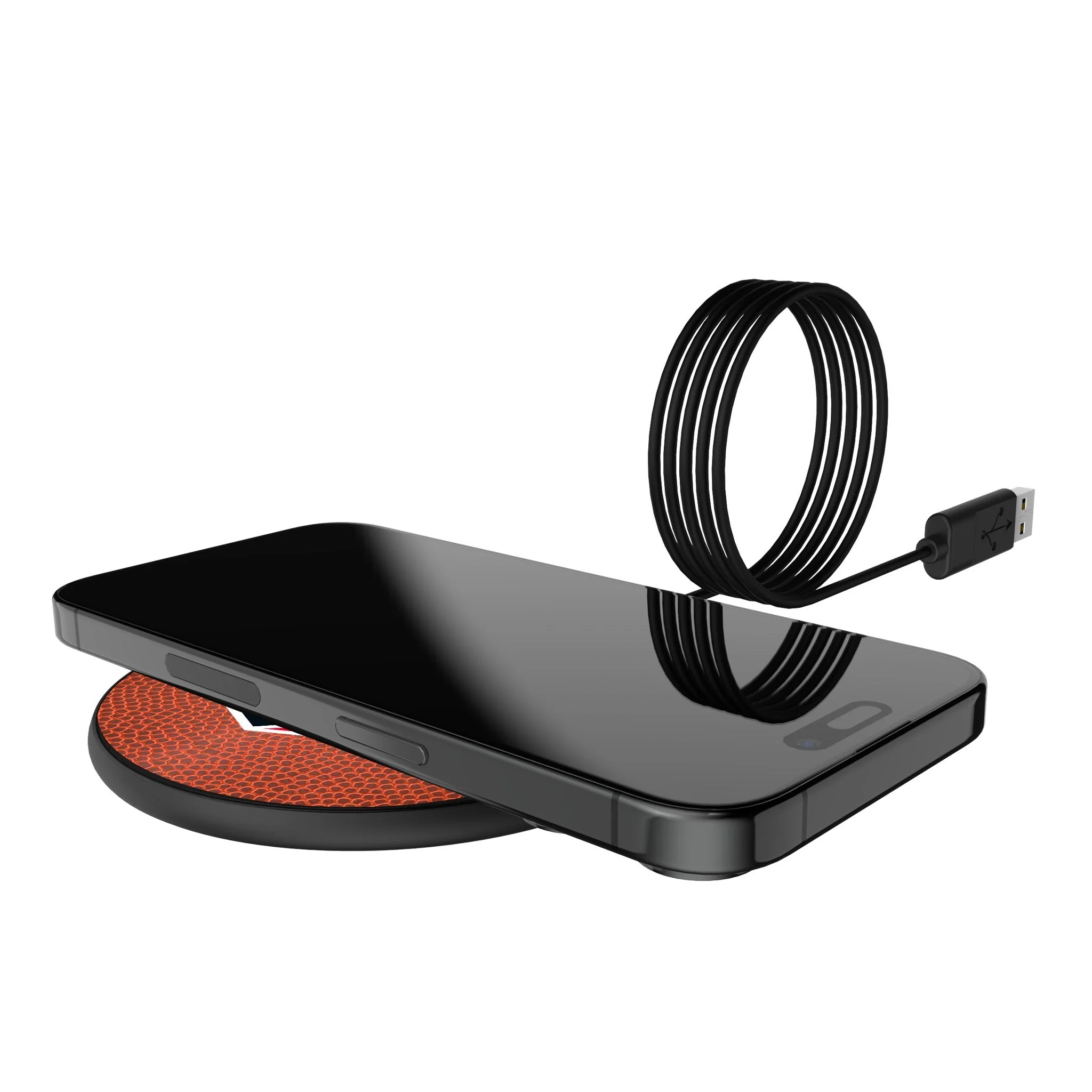 Houston Texans Football 15-Watt Wireless Charger - Image 5