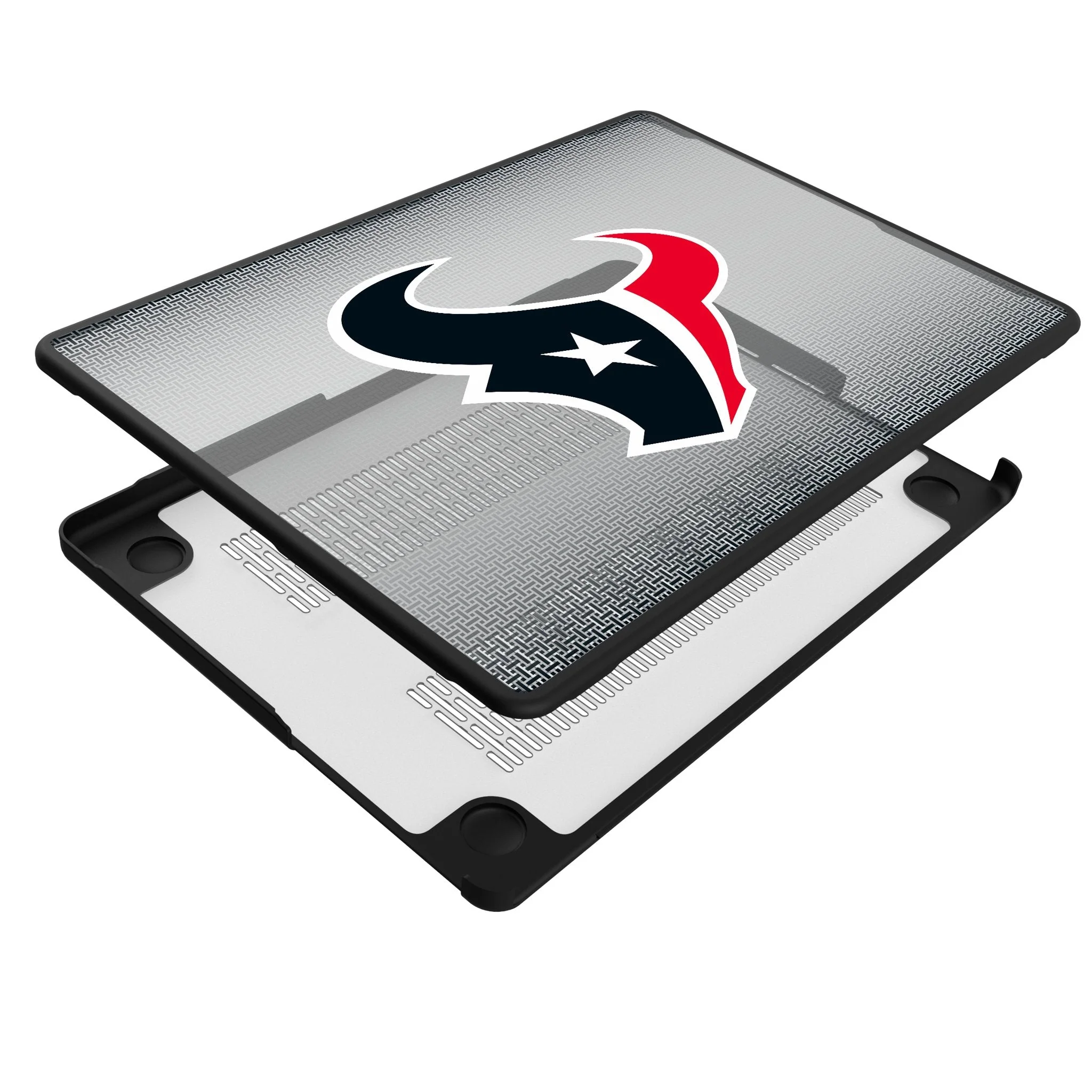 Houston Texans Linen Laptop Case for Apple MacBook - Image 4