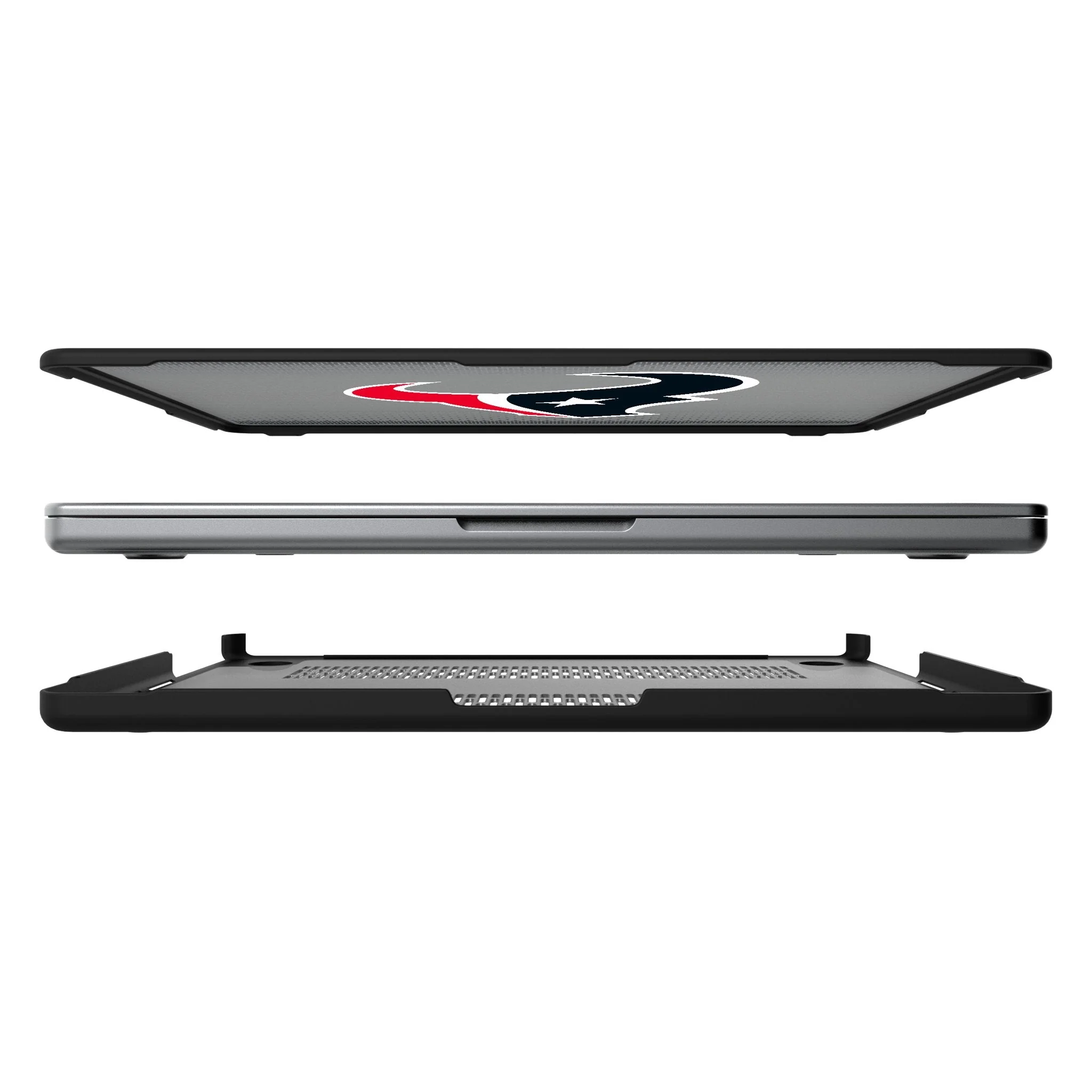 Houston Texans Linen Laptop Case for Apple MacBook - Image 7