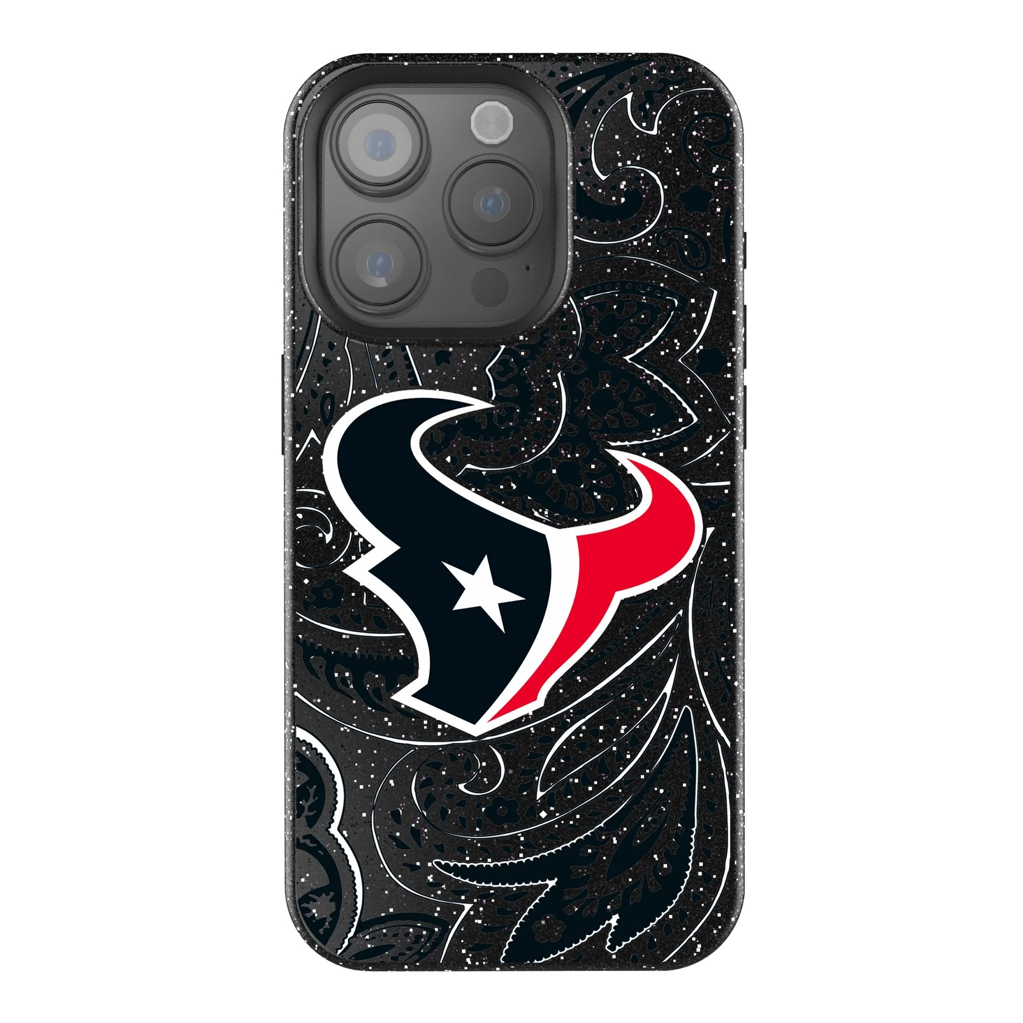 Houston Texans Paisley Bling Phone Case