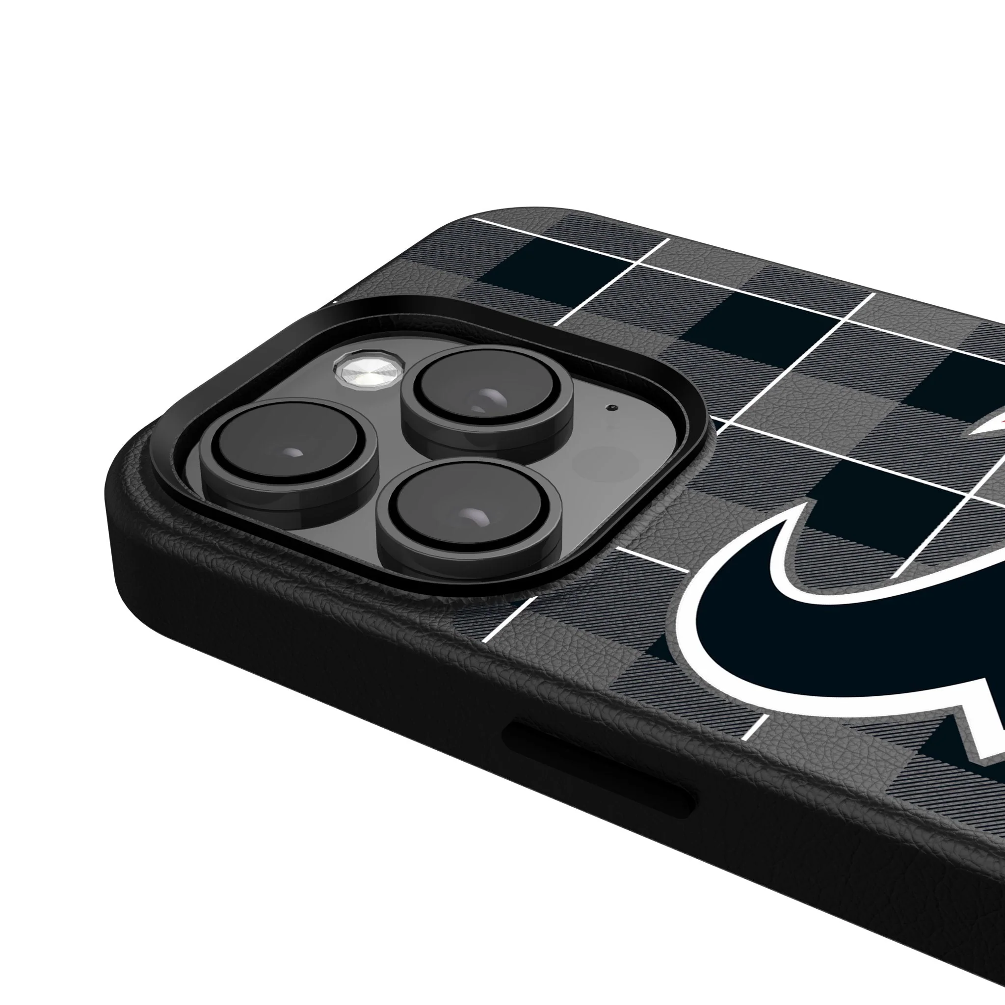 Houston Texans Plaid MagSafe Compatible Phone Case for Apple iPhone - Image 4