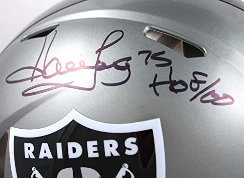 Howie Long Autographed Oakland Raiders F/S Flash Speed Authentic Helmet w/HOF-Beckett W Hologram - Image 7