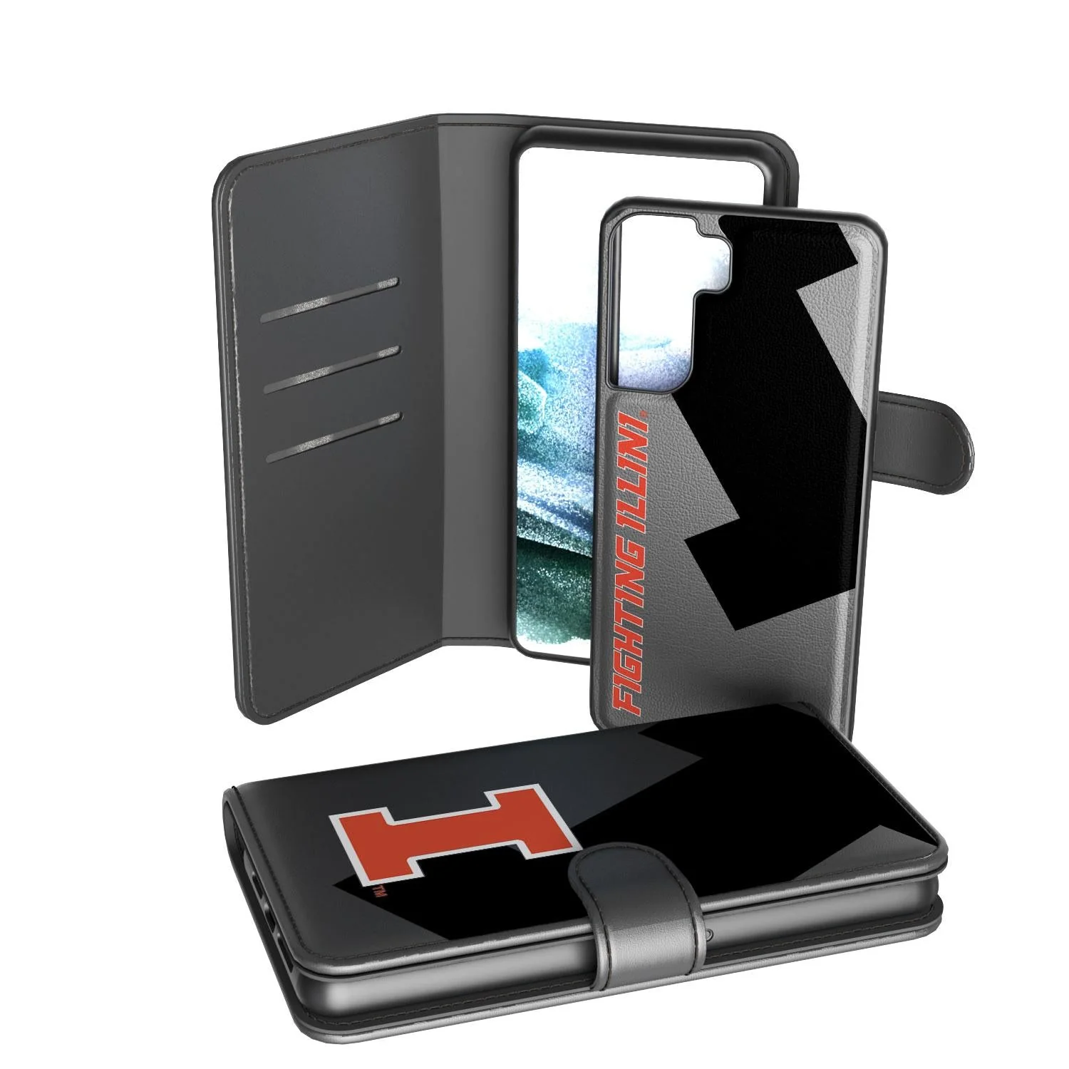 Illinois Fighting Illini Tilt Wallet Case - Image 2