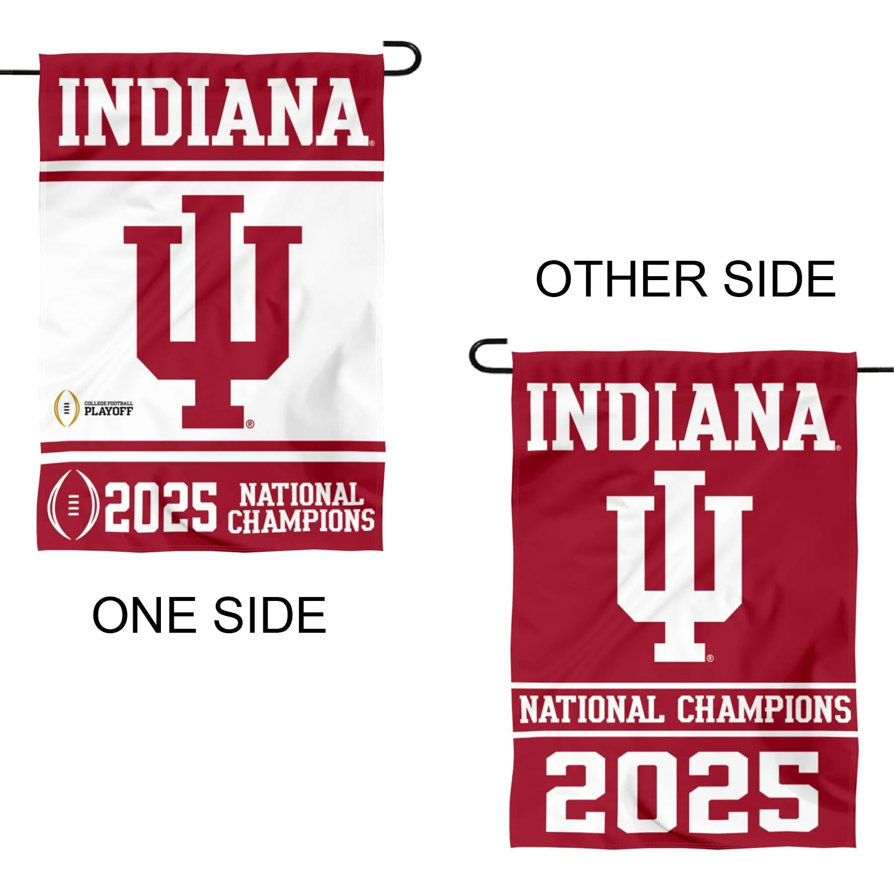 Indiana Hoosiers 2025 National Champions Garden Banner Flag - Image 6