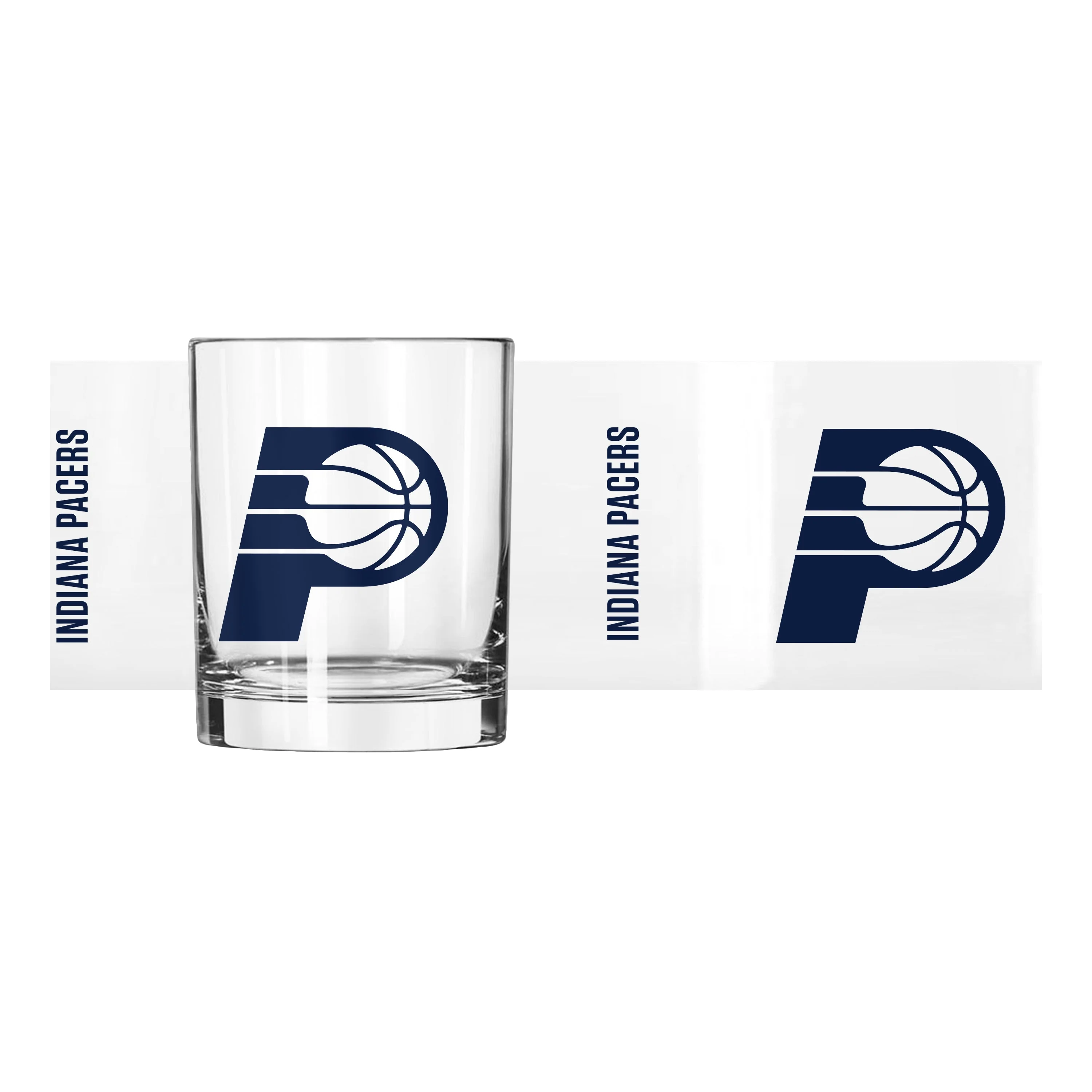 Indiana Pacers 14oz Gameday Rocks Glass - Image 2