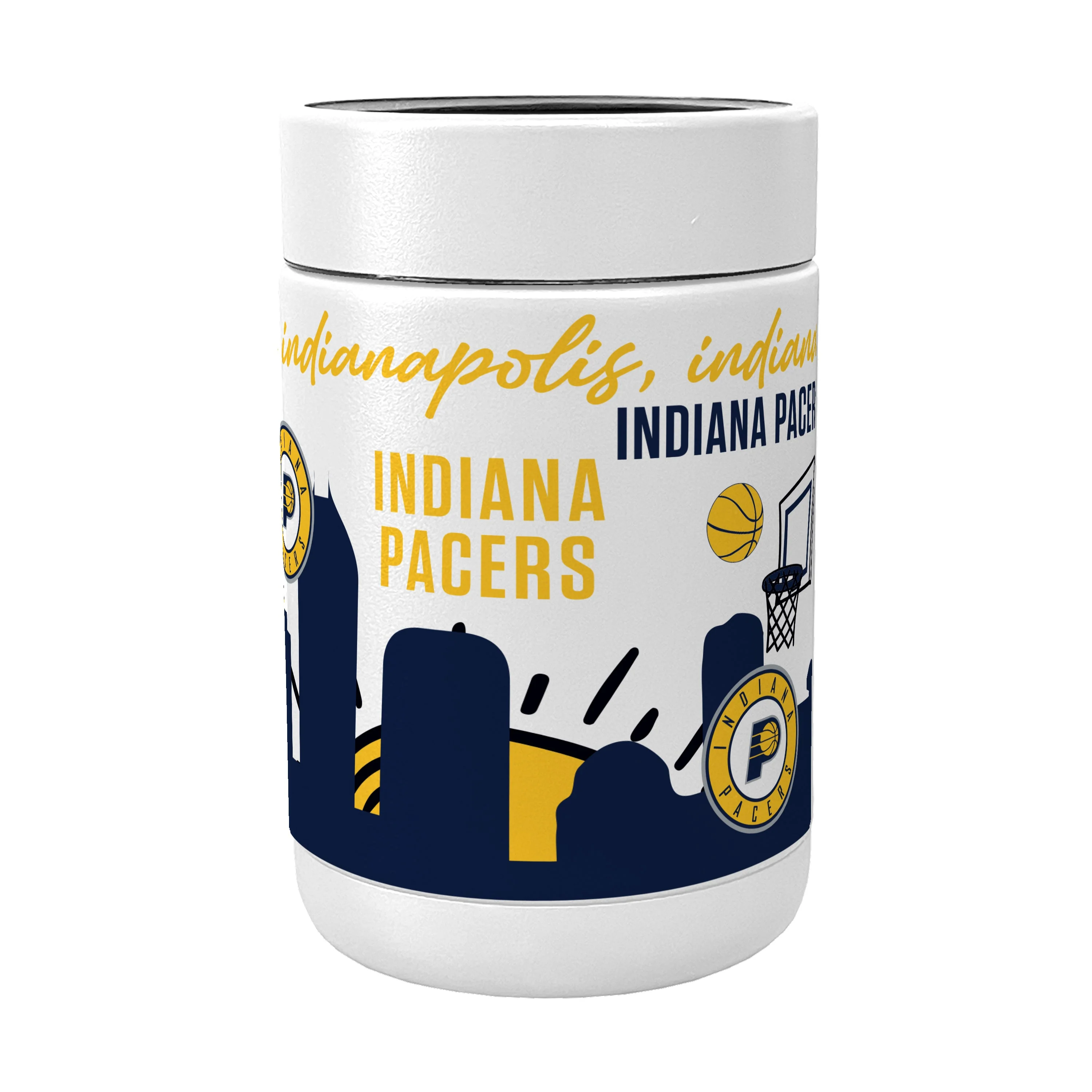 Indiana Pacers Powder Native Coat Coolie - Image 2
