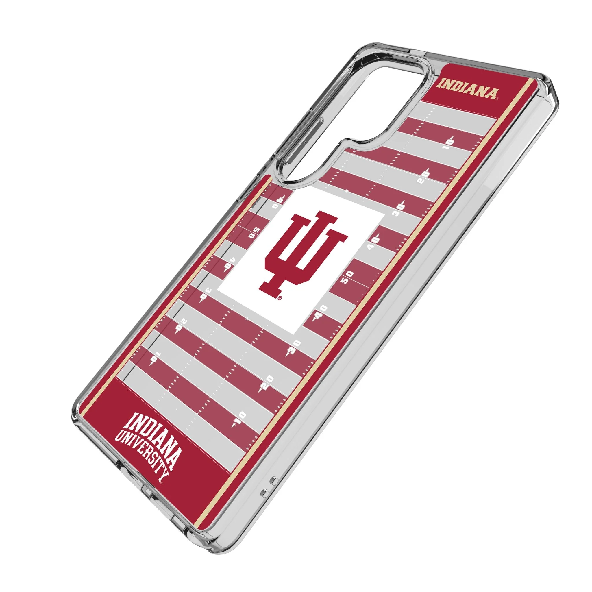 Indiana University Hoosiers Field Clear Phone Case for Samsung Galaxy - Image 2