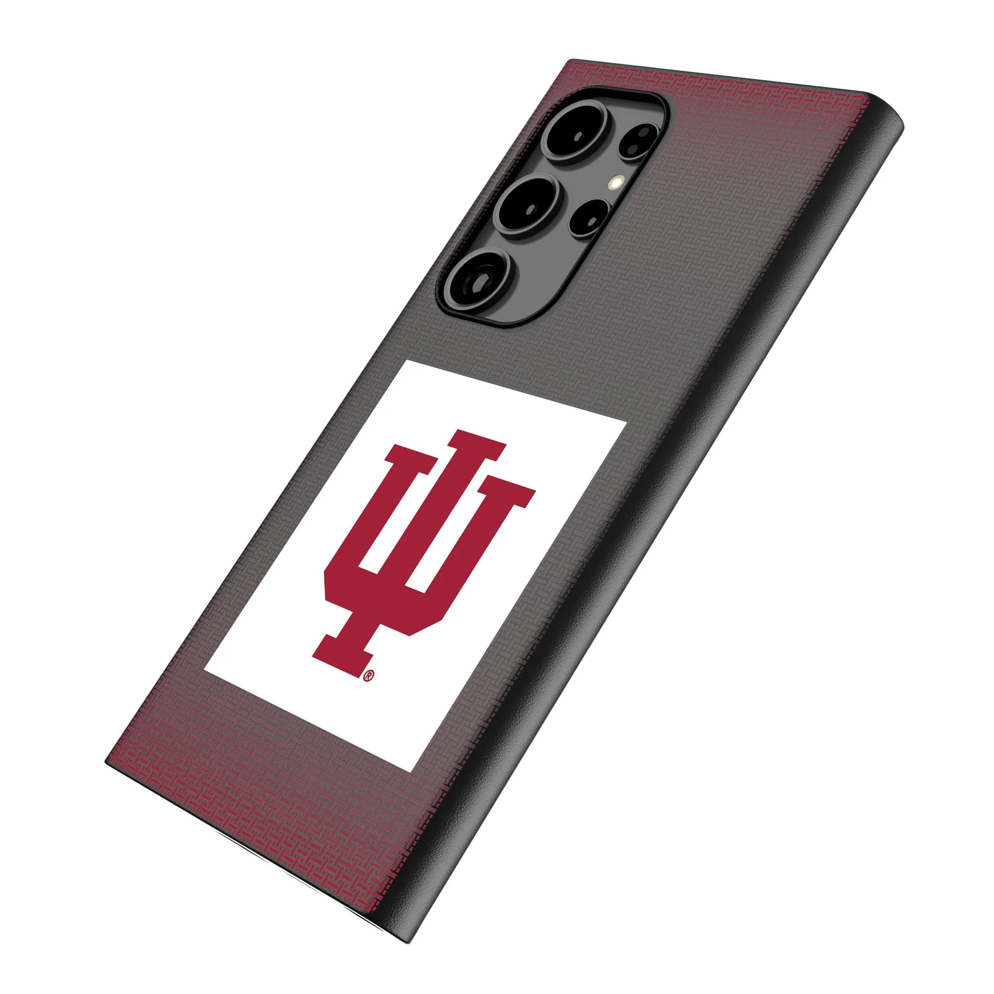 Indiana University Hoosiers Linen MagSafe Compatible Phone Case for Samsung Galaxy - Image 2