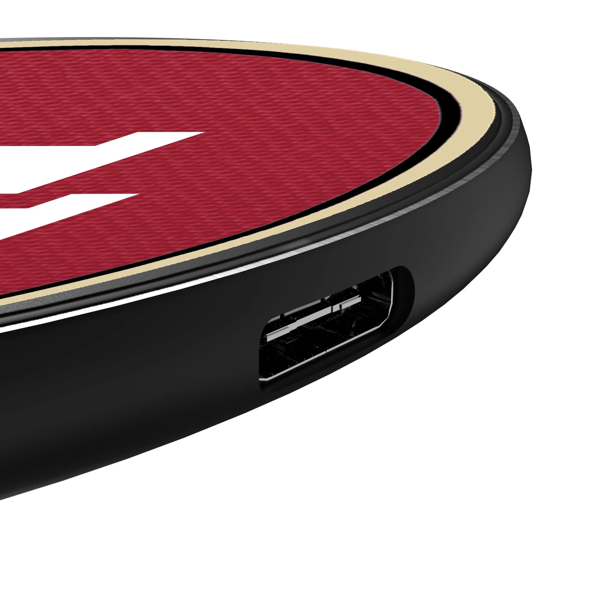 Indiana University Hoosiers Solid 15-Watt Wireless Charger - Image 3