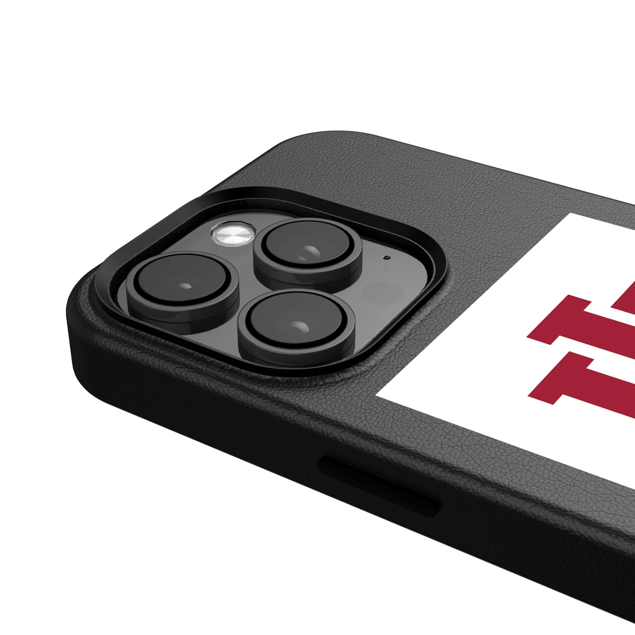 Indiana University Hoosiers Text Backdrop MagSafe Compatible Phone Case for Apple iPhone - Image 4
