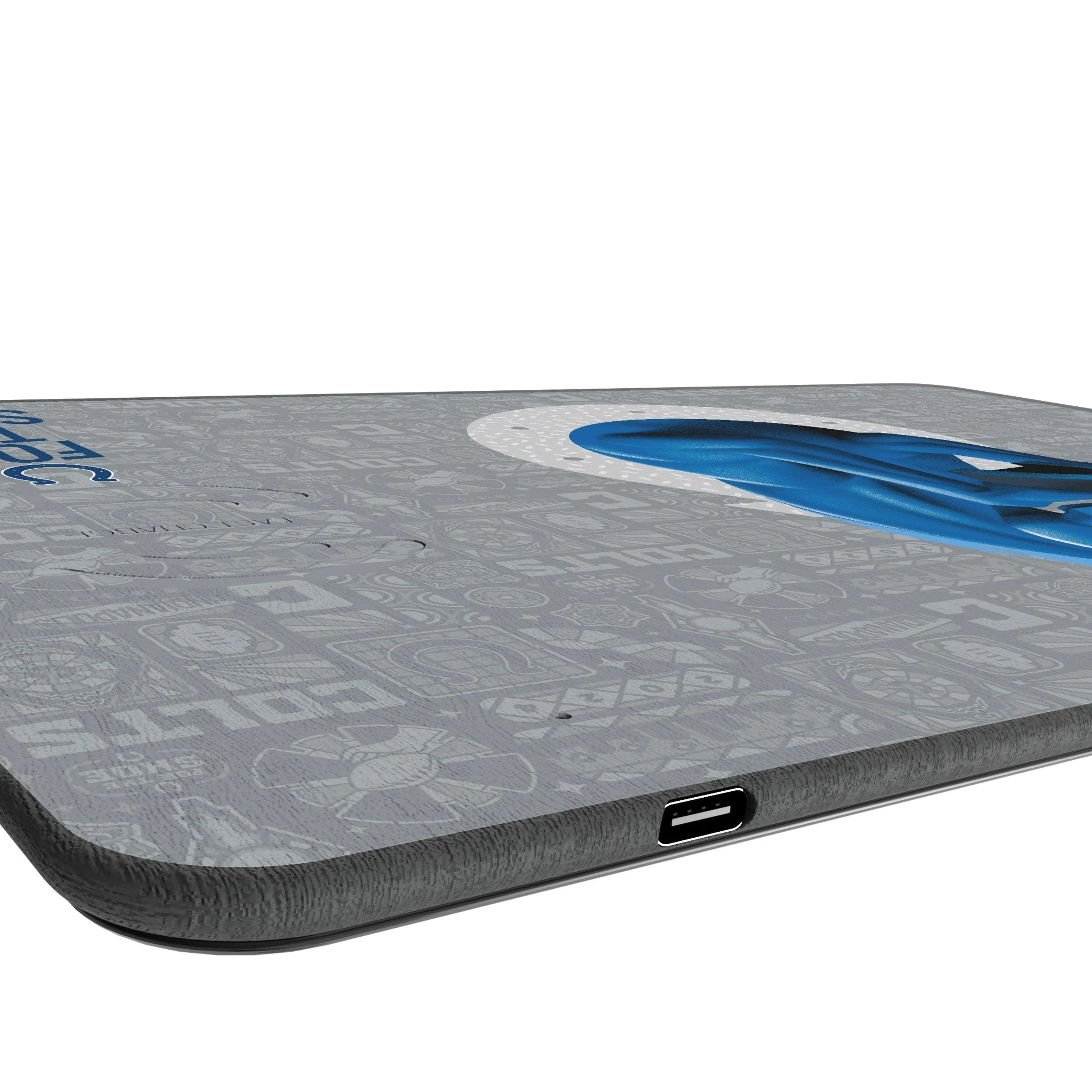 Indianapolis Colts 2024 Edition 15-Watt Wireless Charger and Mouse Pad - Image 3