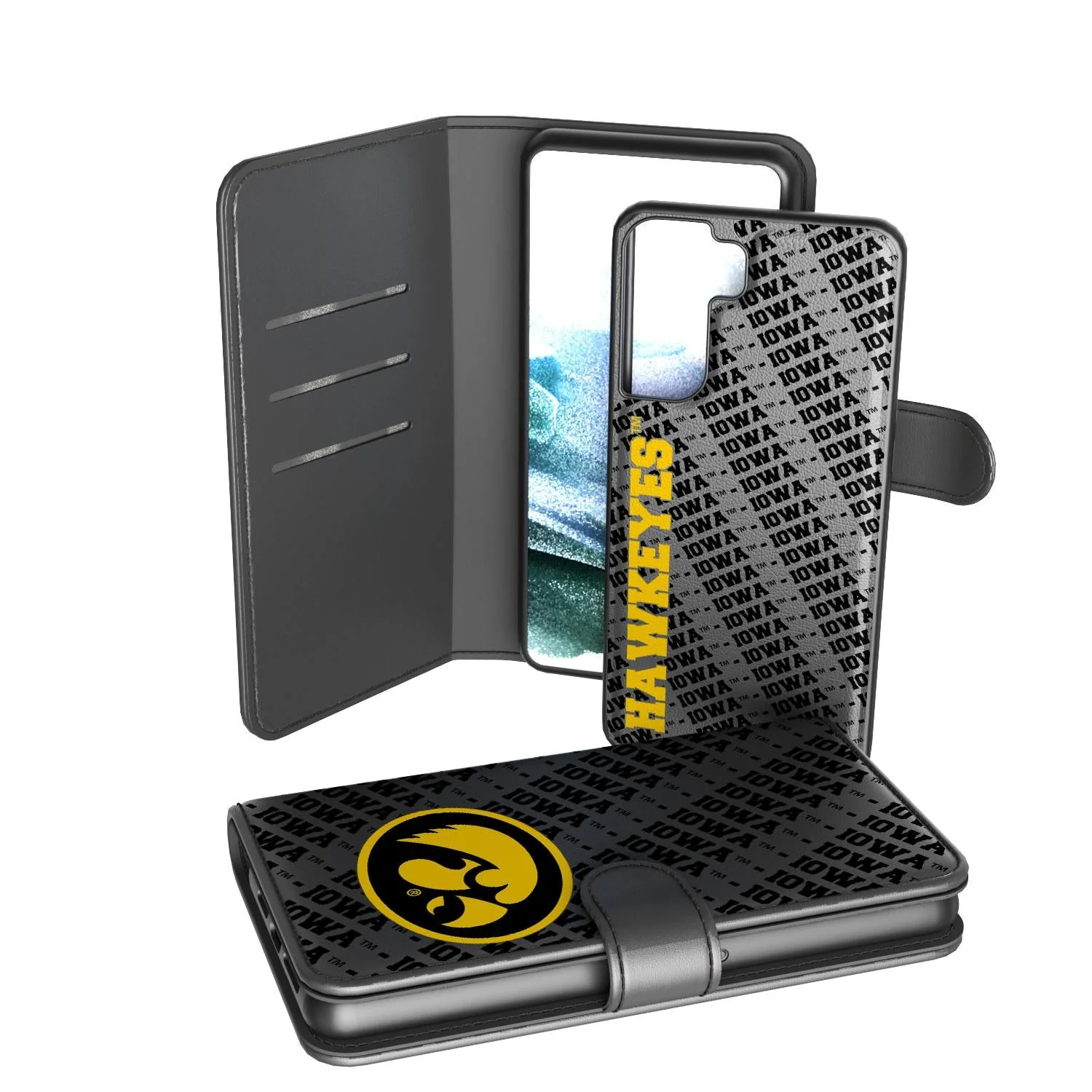 Iowa Hawkeyes Tilt Wallet Case - Image 2