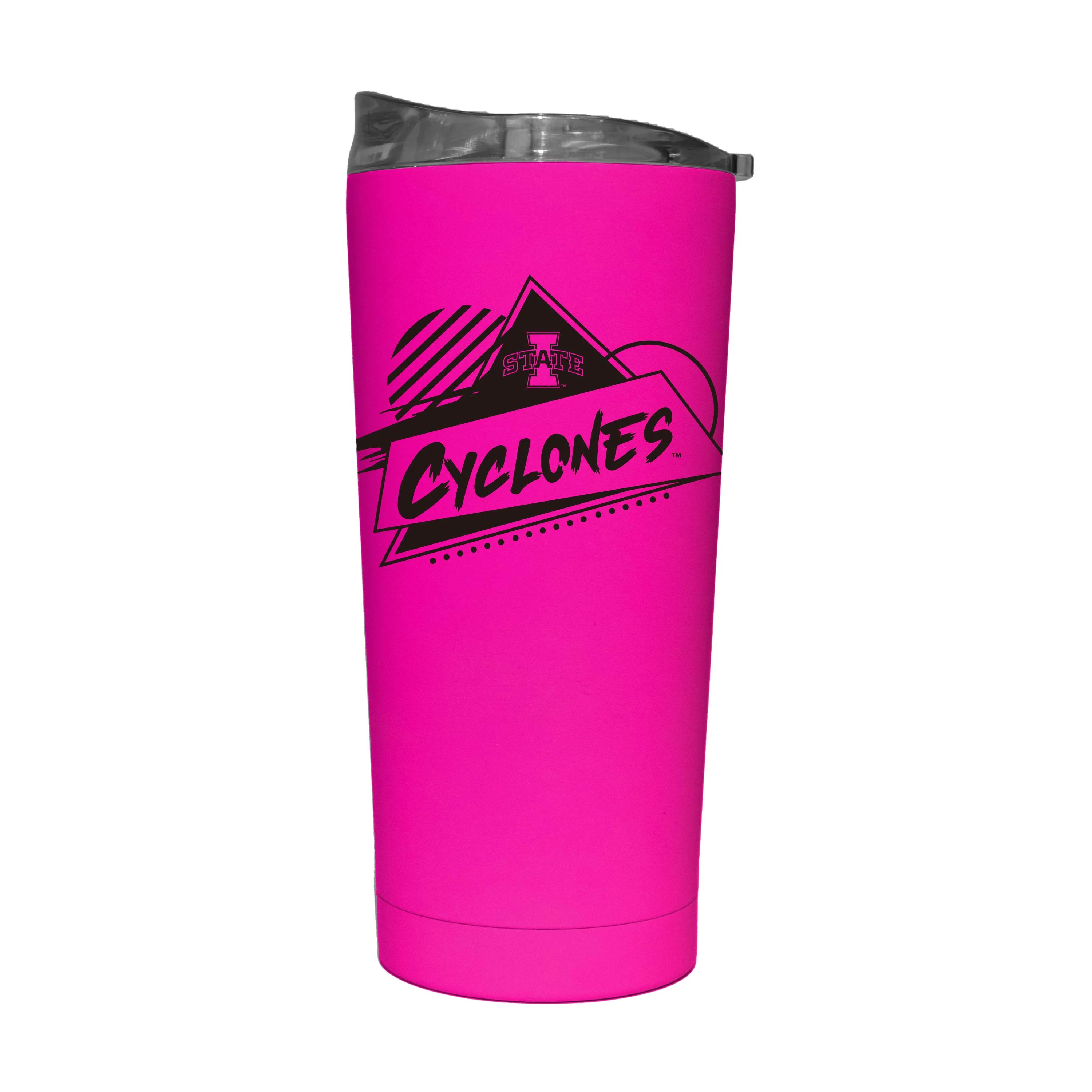 Iowa State 20oz Electric Rad Soft Touch Tumbler