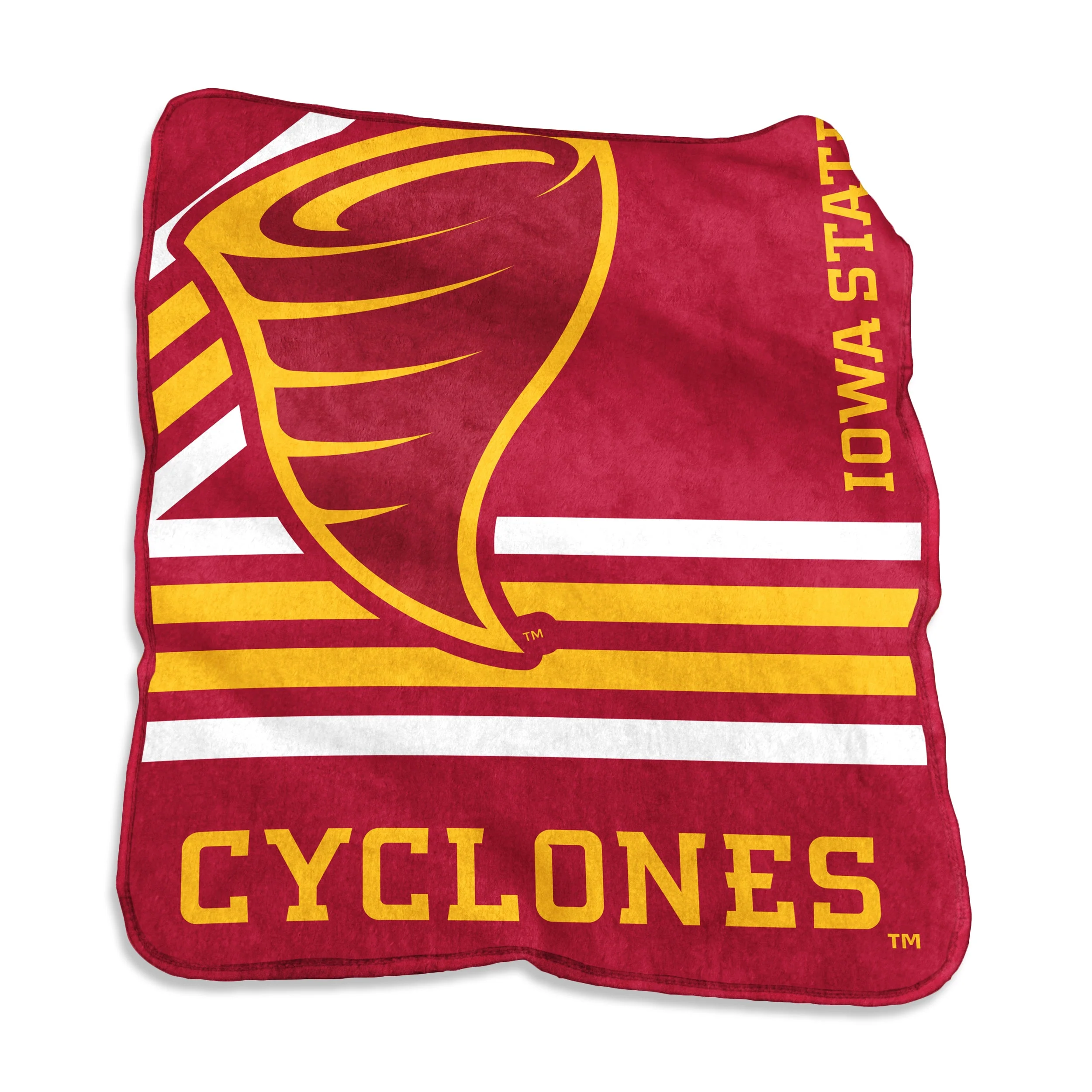 Iowa State Raschel Throw