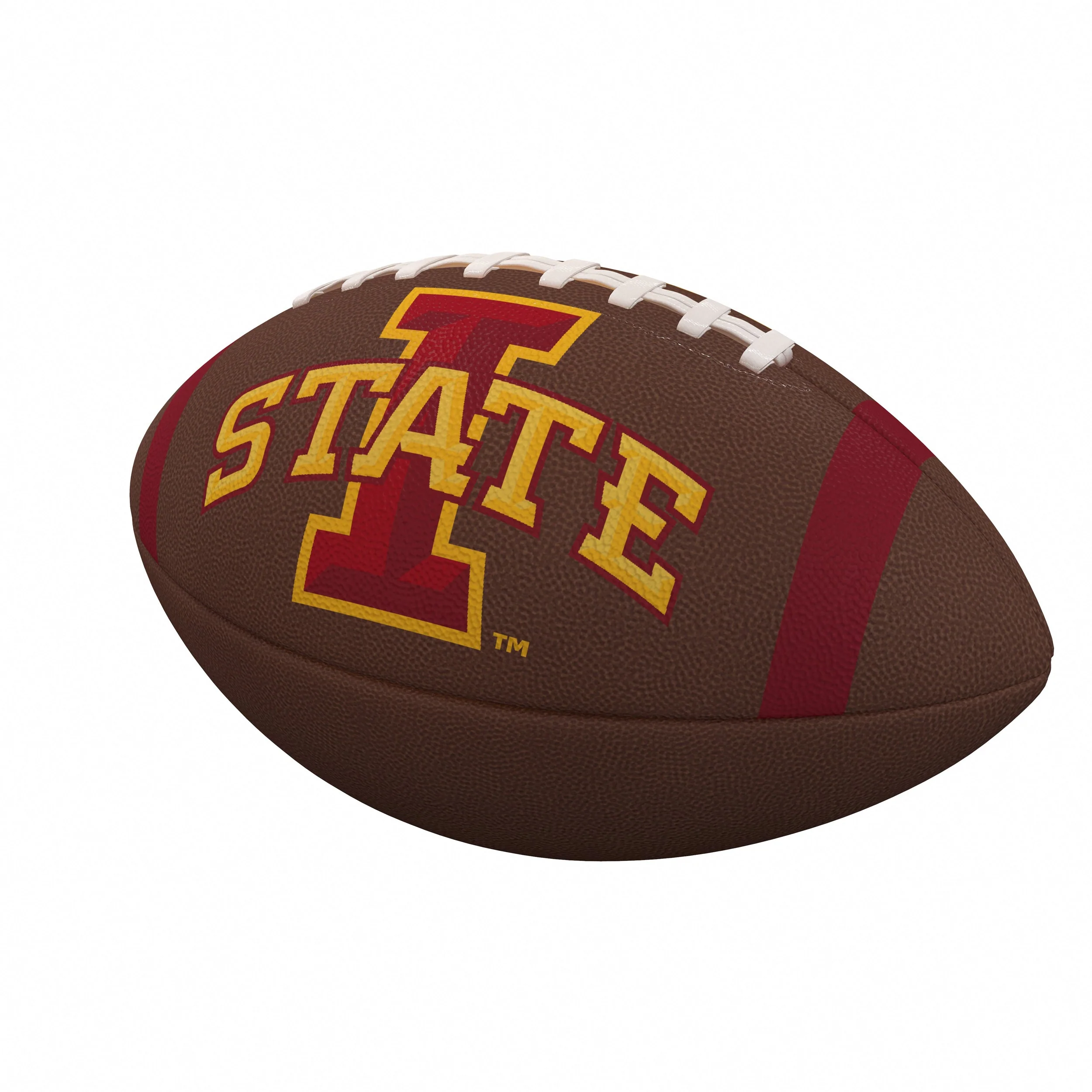 Iowa State Team Stripe OfficIowal-Size Composite Football