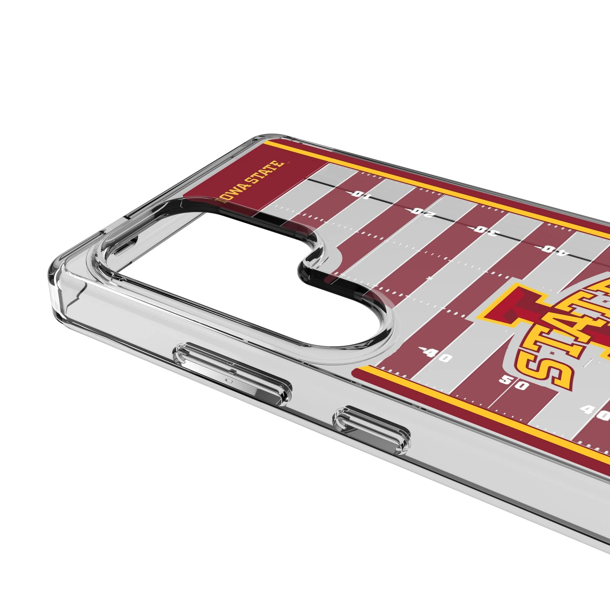 Iowa State University Cyclones Field Clear Phone Case for Samsung Galaxy - Image 3