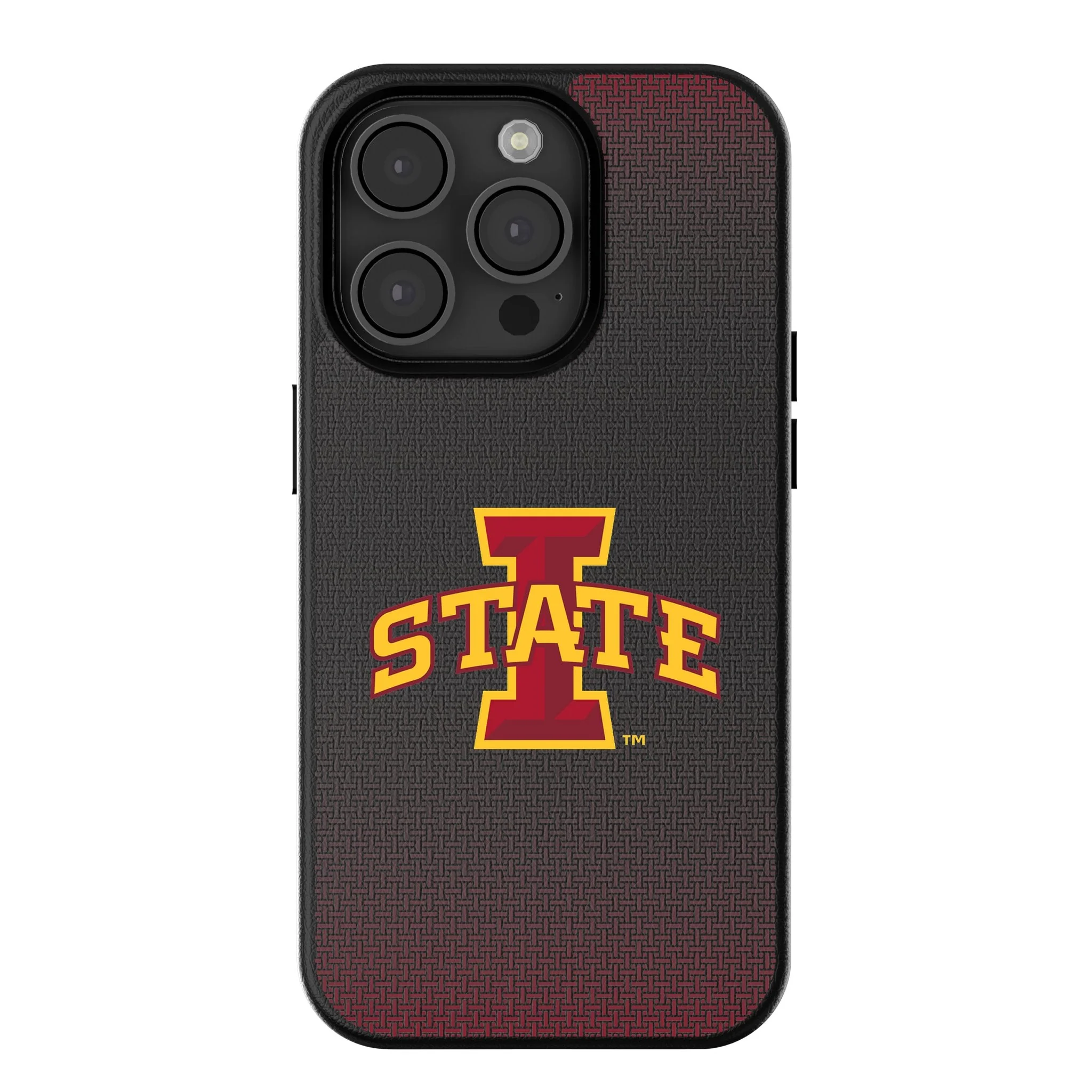 Iowa State University Cyclones Linen MagSafe Compatible Phone Case for Apple iPhone