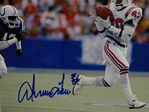 Irving Fryar Autographed Patriots 8x10 Catching the Ball Photo - SGC Auth - Image 2