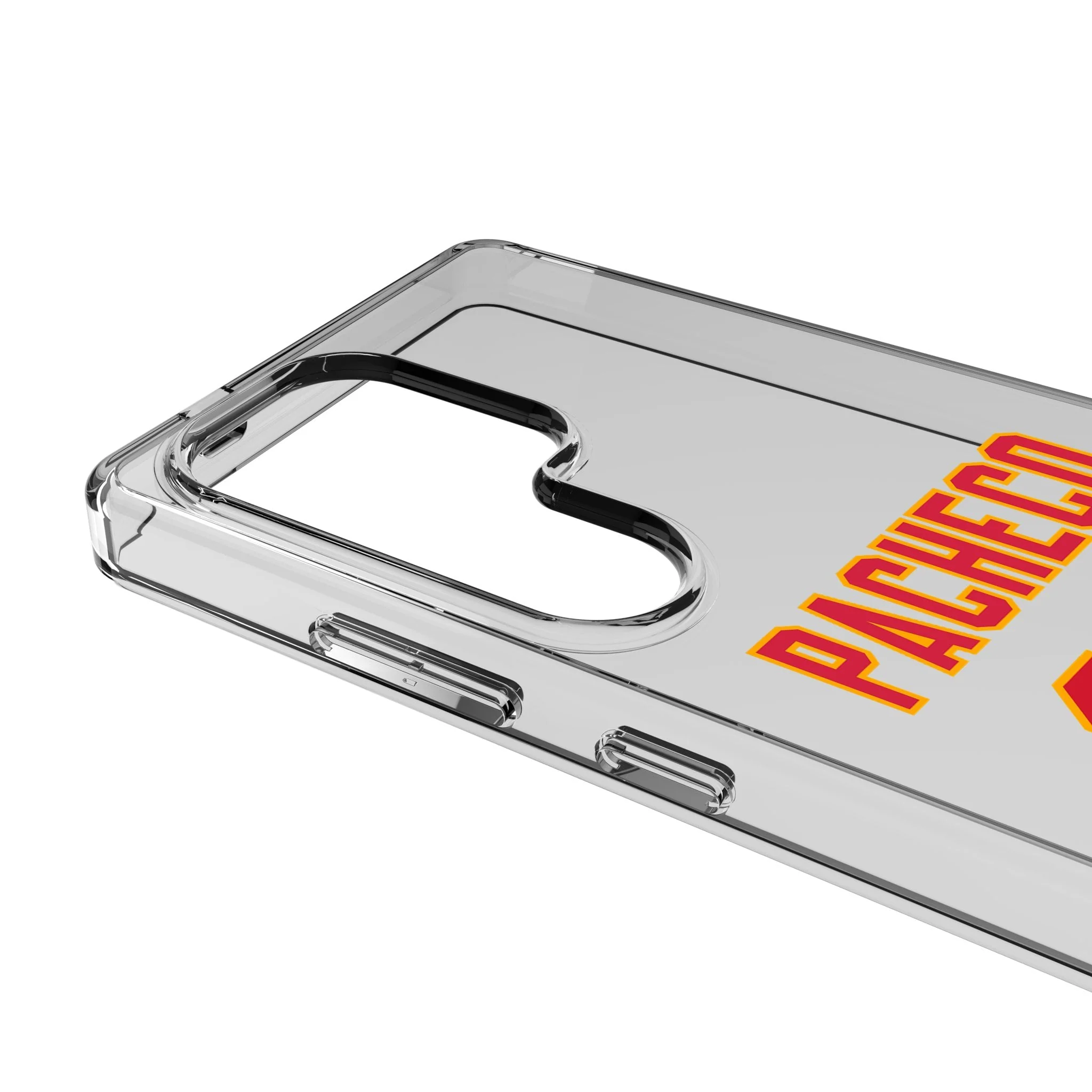 Isiah Pacheco Kansas City Chiefs 10 Game Tactic Clear Phone Case for Samsung Galaxy - Image 3