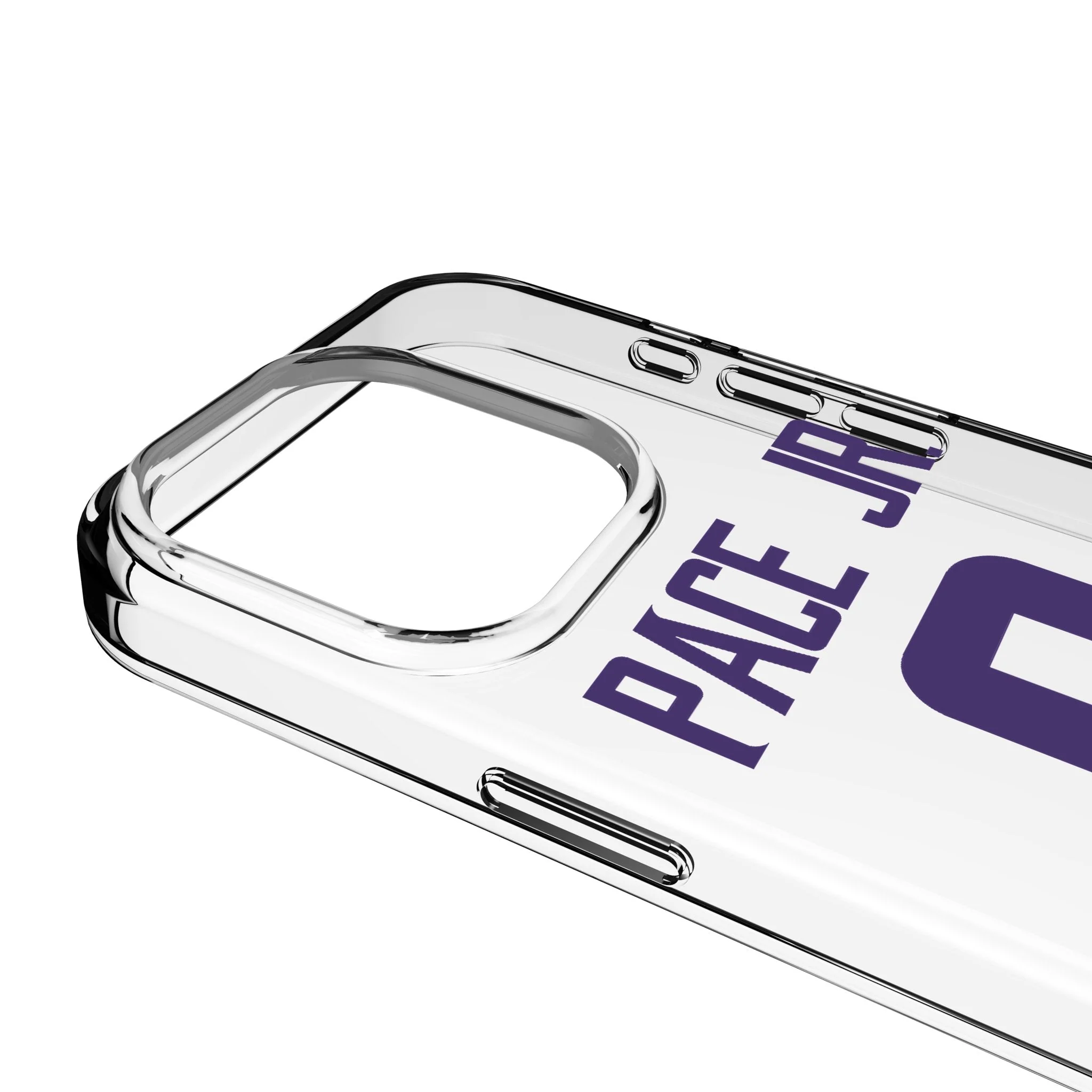 Ivan Pace Jr. Minnesota Vikings 0 Game Tactic Clear Phone Case for Apple iPhone - Image 3