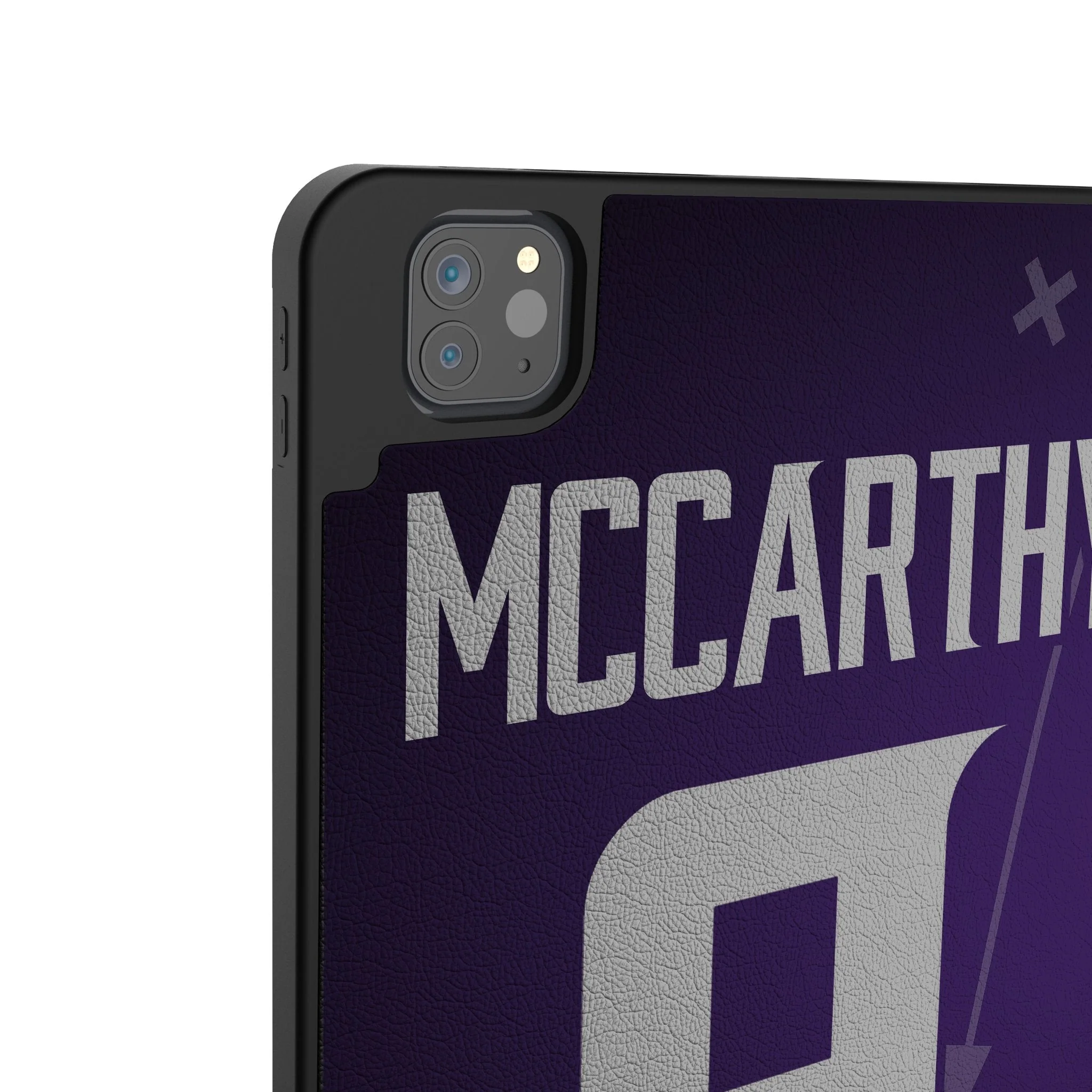 J.J. McCarthy Minnesota Vikings 9 Game Tactic Tablet Case for Apple iPad - Image 3