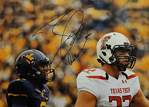 Jace Amaro Autographed 16x20 Texas Tech Against W.V. Photo- JSA W Authenticated - Image 2
