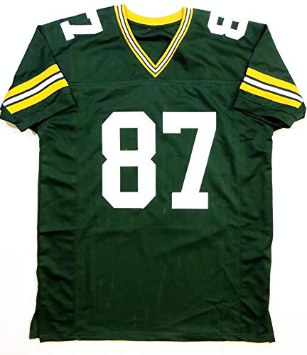 Jace Sternberger Autographed Green Pro Style Jersey- JSA Witnessed Auth *8 - Image 2